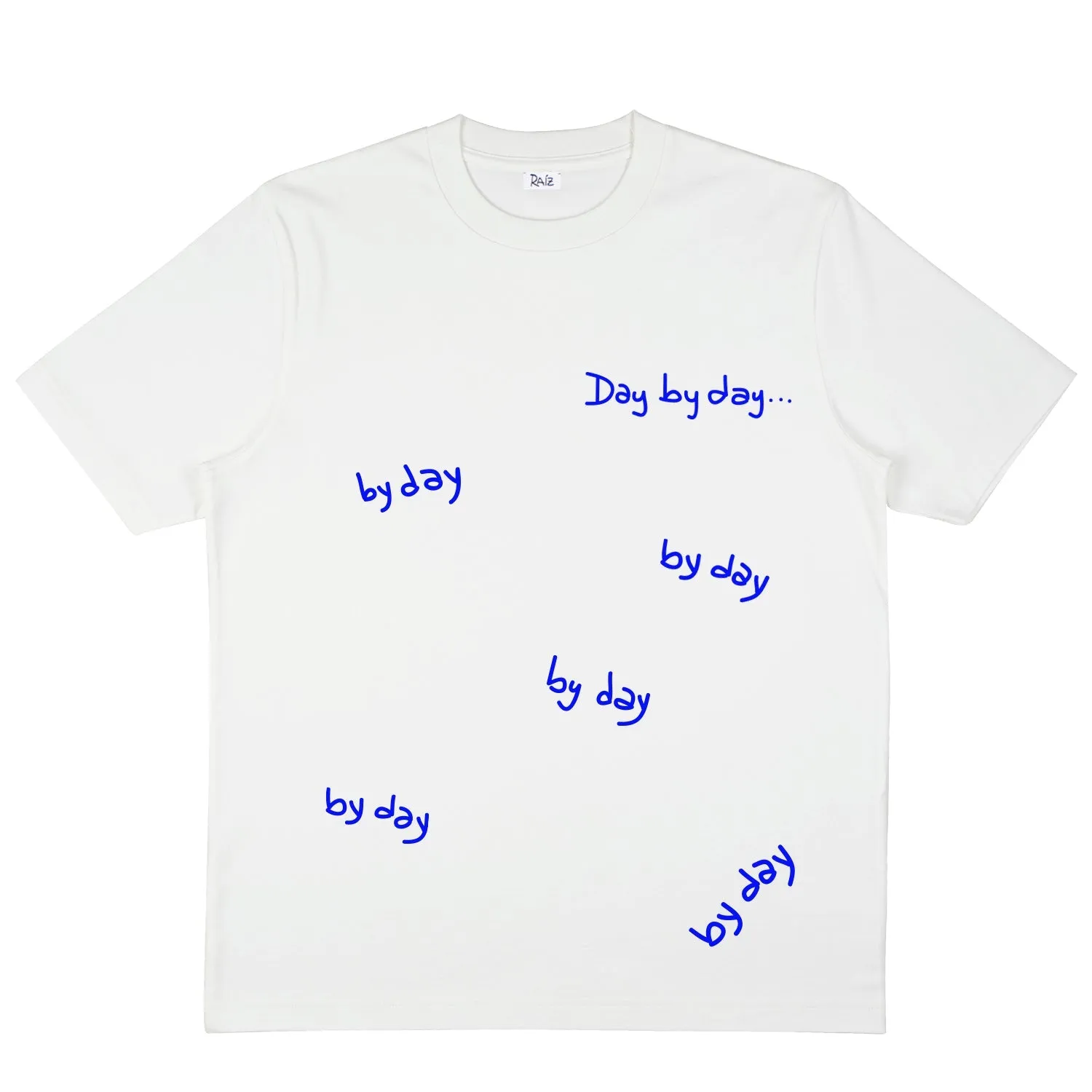 Day By Day T-Shirt White sold by Ivalo.com