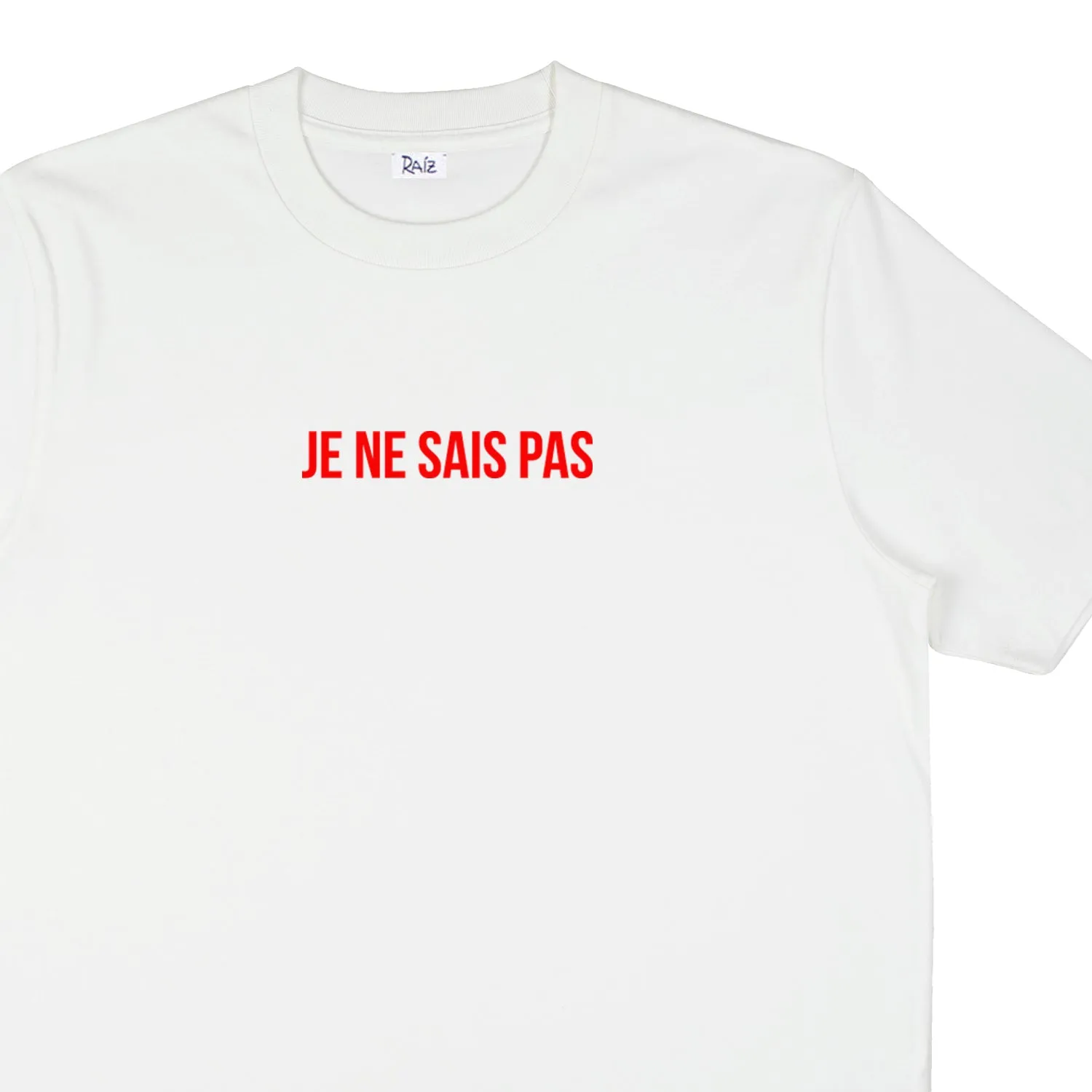 Je Ne Sais Pas T-Shirt sold by Ivalo.com product image thumbnail 3