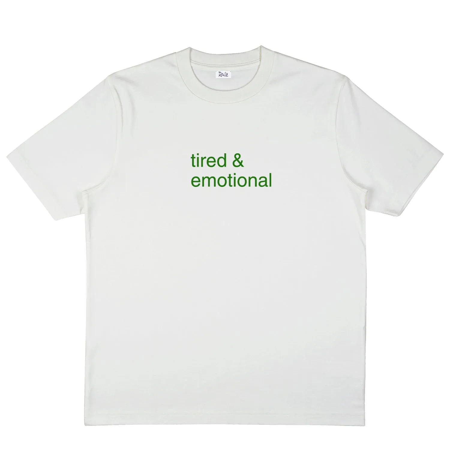 Emotional T-Shirt White sold by Ivalo.com