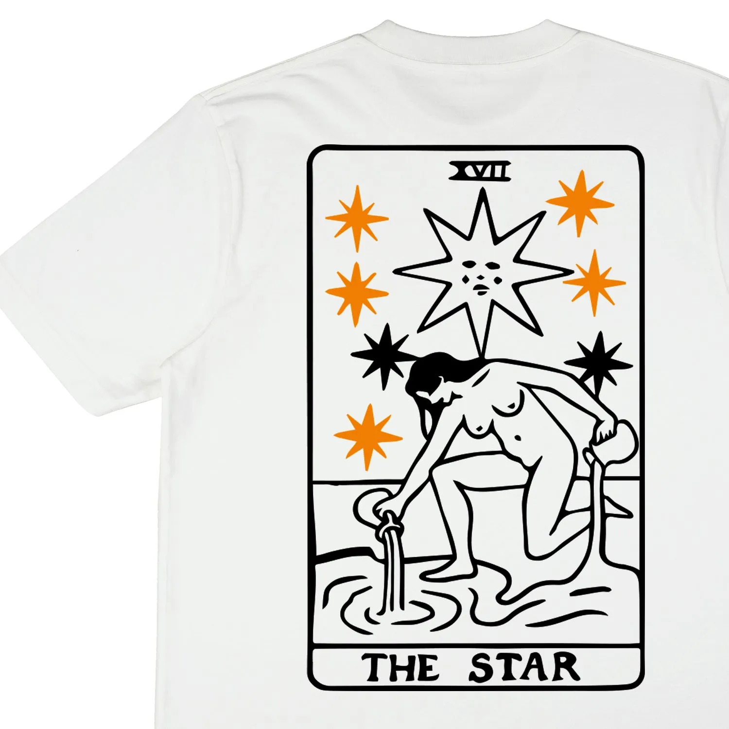 The Star T-Shirt White sold by Ivalo.com product image thumbnail 4