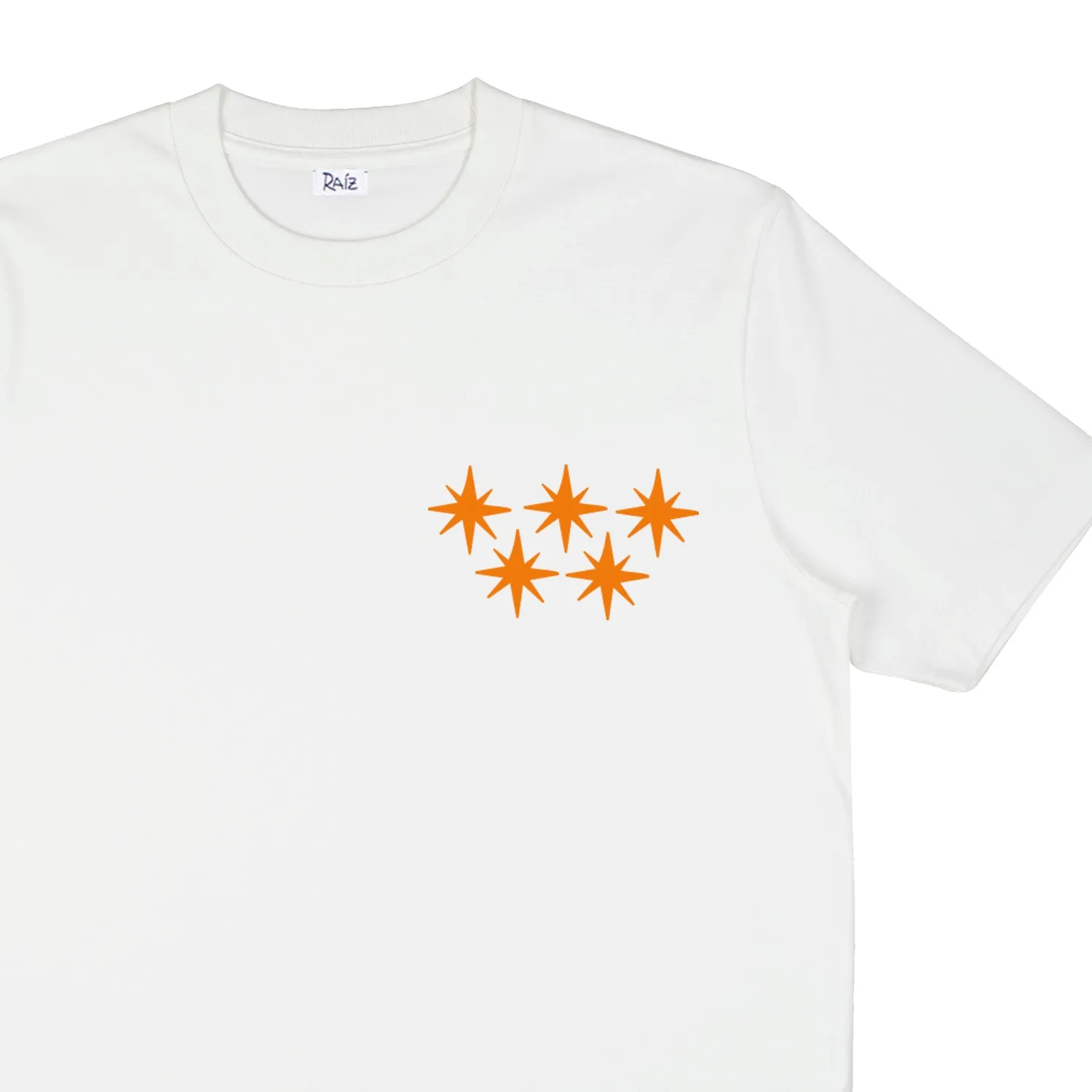 The Star T-Shirt White sold by Ivalo.com product image thumbnail 3