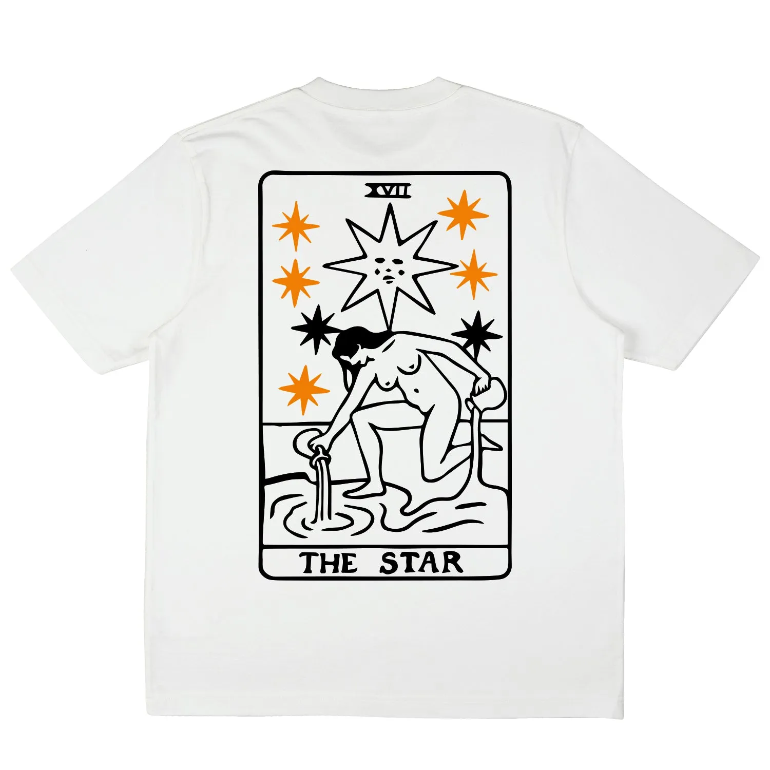 The Star T-Shirt White sold by Ivalo.com product image thumbnail 5