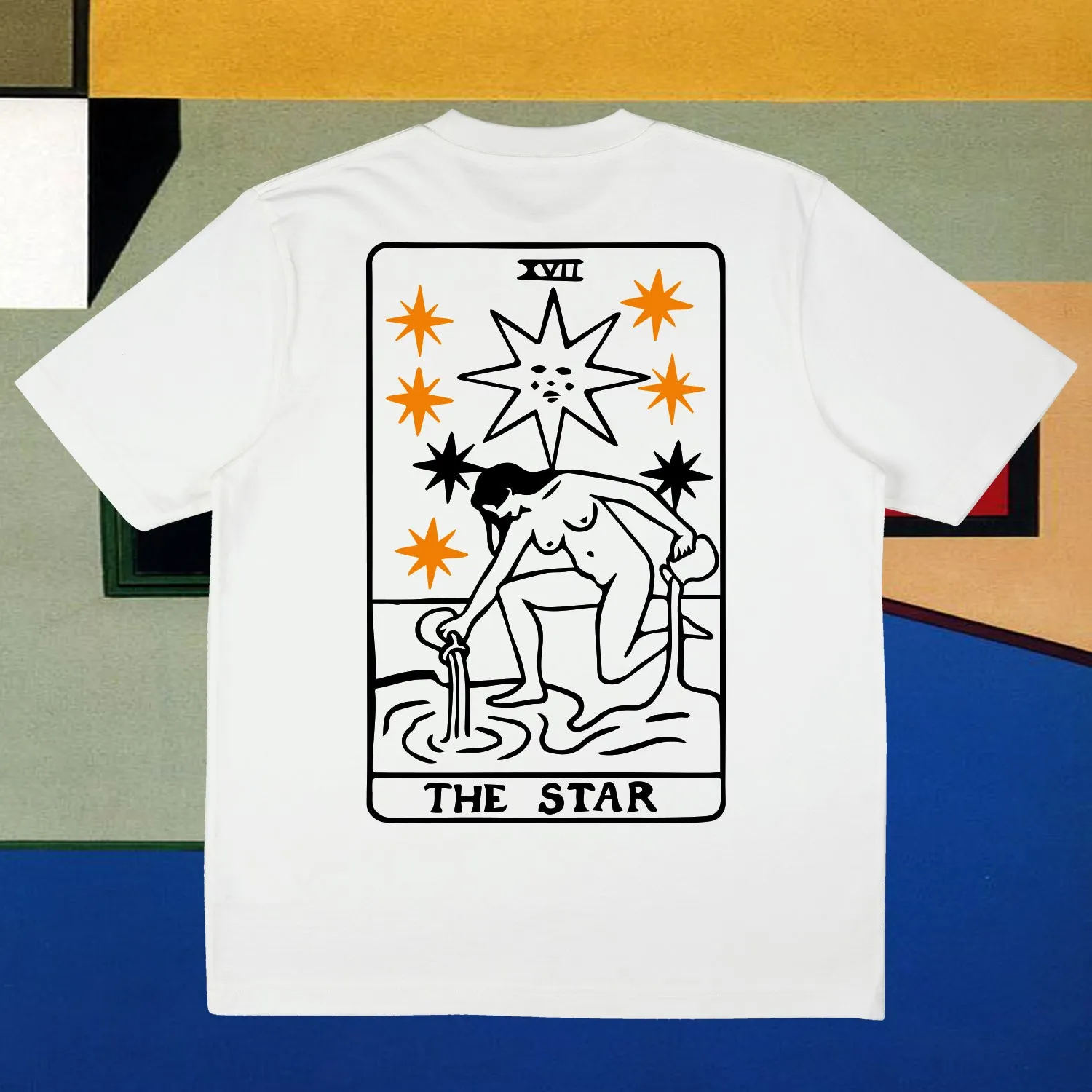 The Star T-Shirt White sold by Ivalo.com product image thumbnail 2