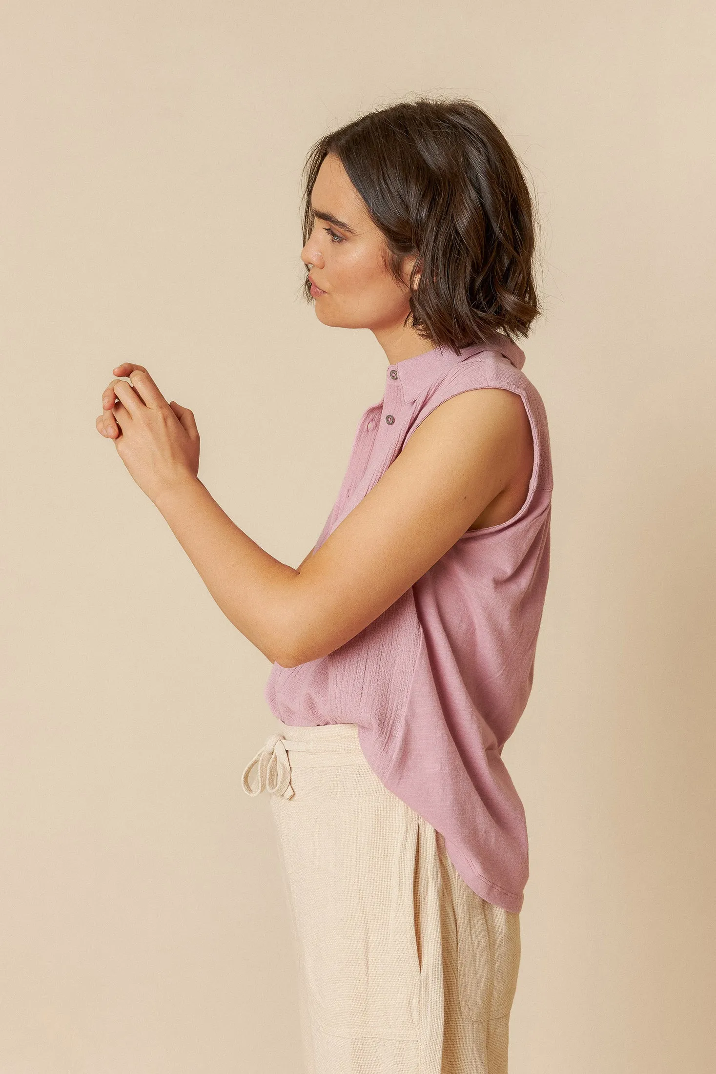 Lore Combined Shirt Mauve sold by Ivalo.com product image thumbnail 4