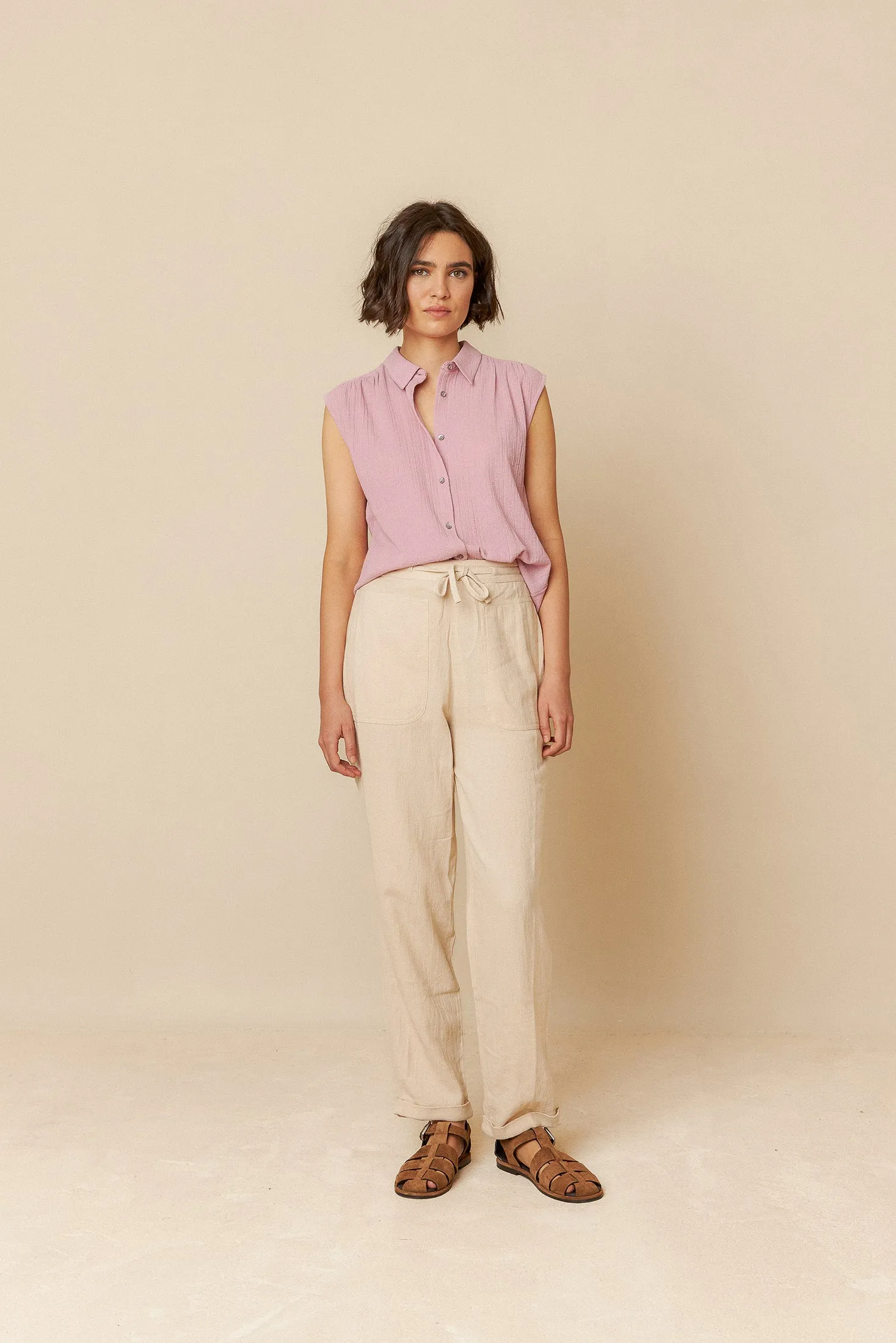 Lore Combined Shirt Mauve sold by Ivalo.com product image thumbnail 3