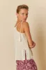 Double Gauze Top Ecru sold by Ivalo.com