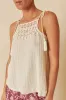 Double Gauze Top Ecru sold by Ivalo.com