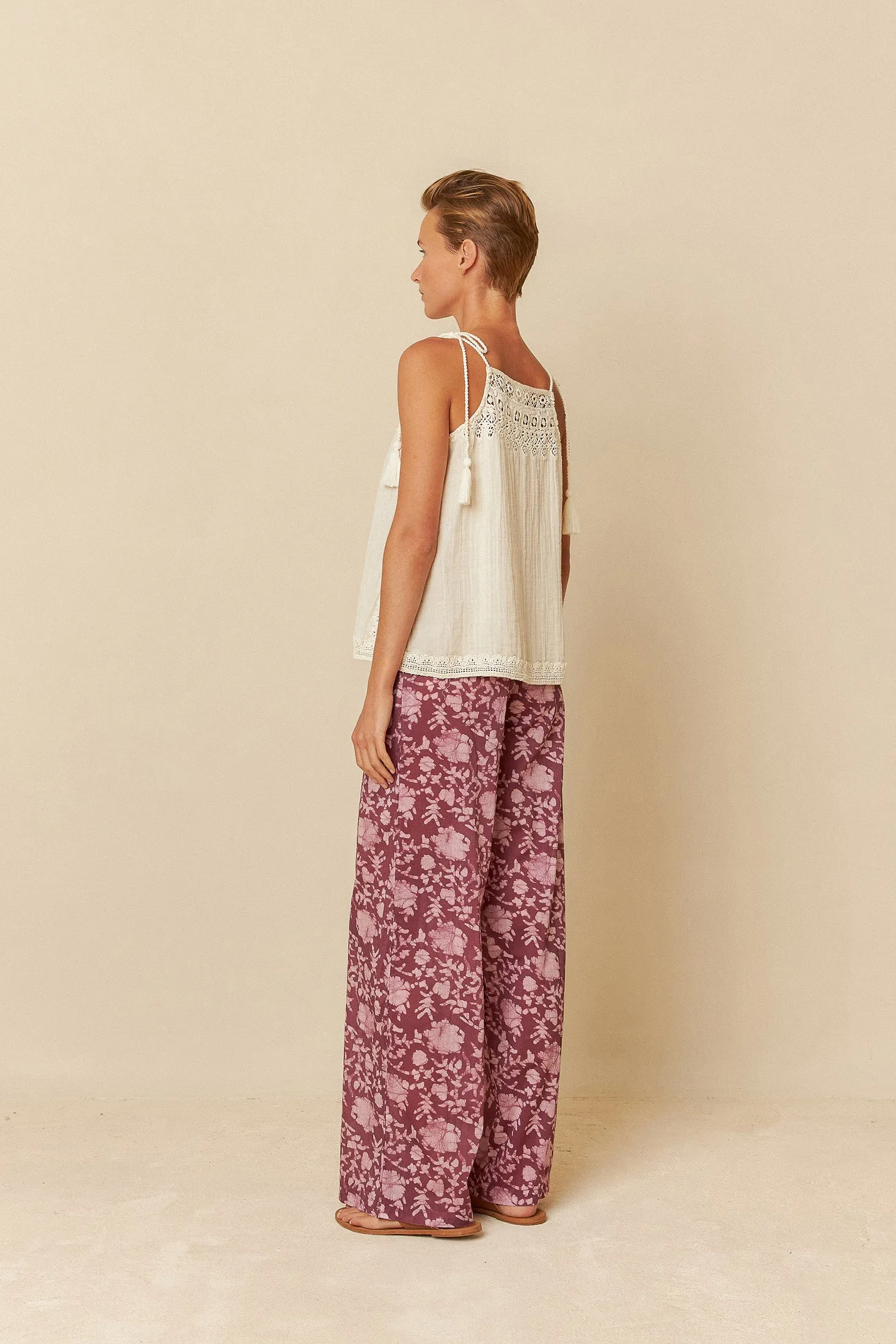 Double Gauze Top Ecru sold by Ivalo.com product image thumbnail 4