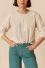 Bombed Sleeve Blouse Stone sold by Ivalo.com