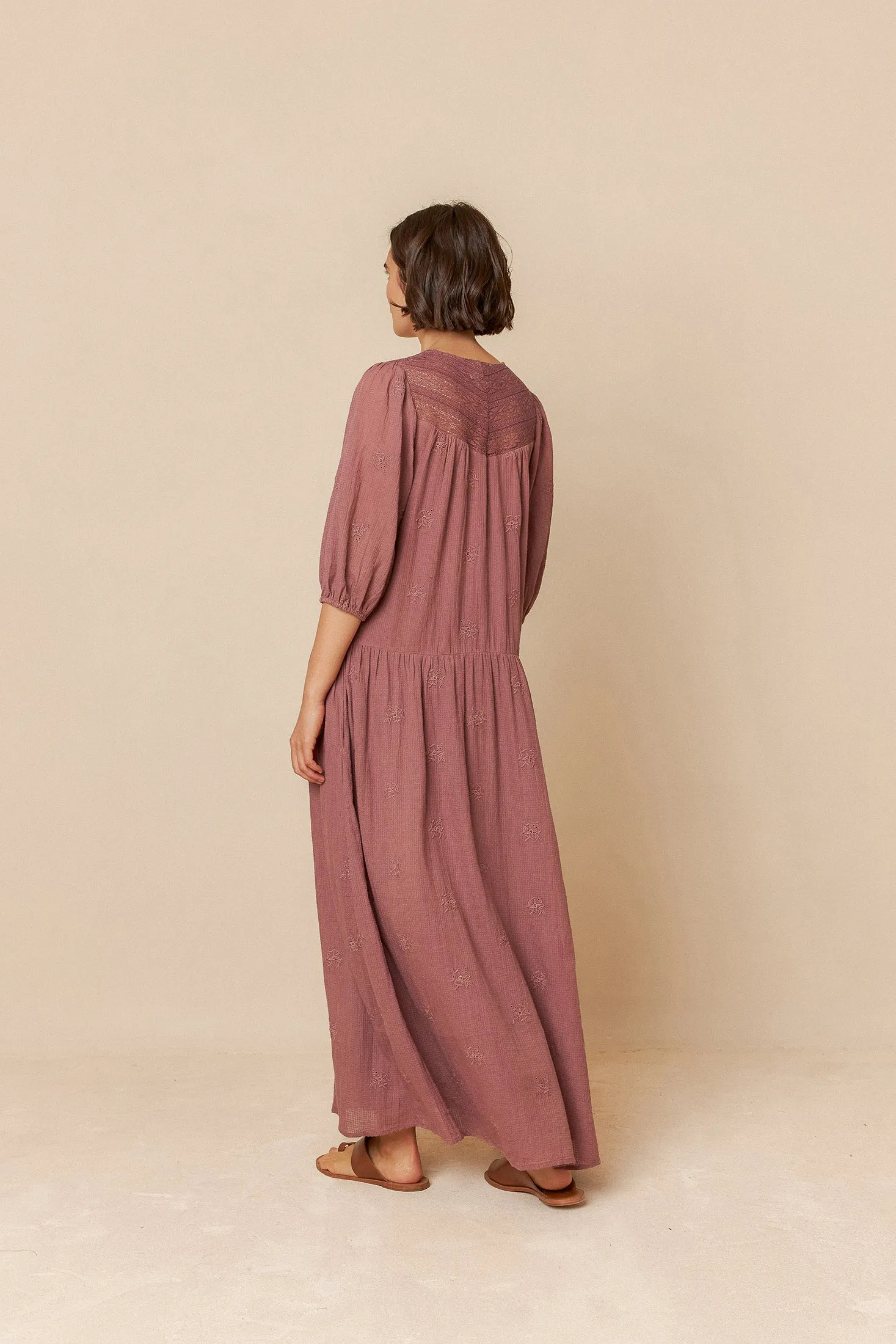 Balloon Sleeve Dress Purple sold by Ivalo.com product image thumbnail 2