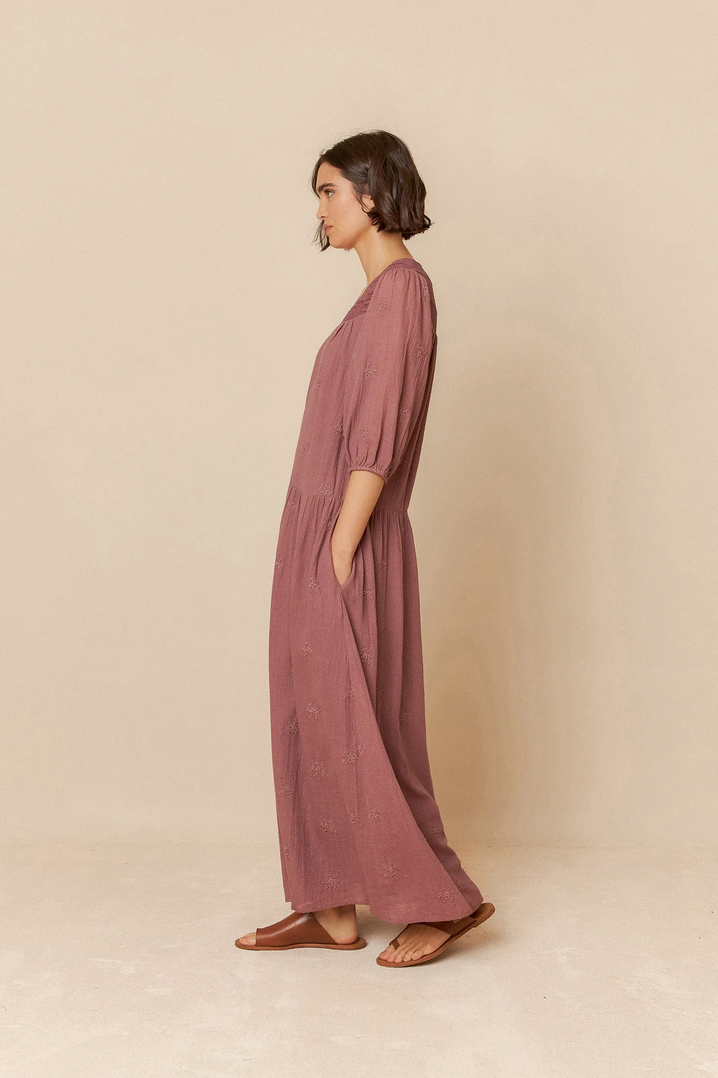 Balloon Sleeve Dress Purple sold by Ivalo.com product image thumbnail 3