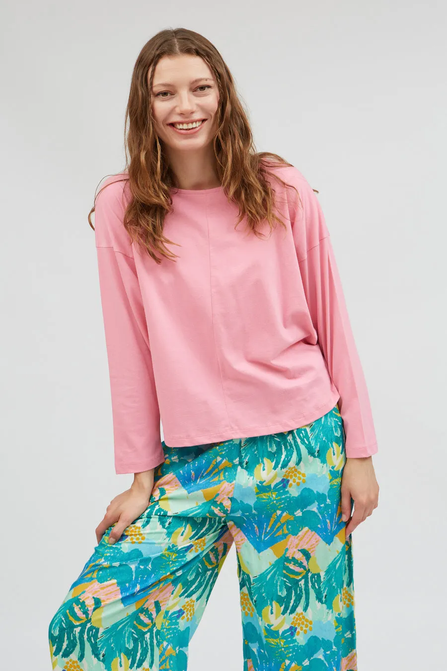 Uda Bat Sleeve Top Pink sold by Ivalo.com