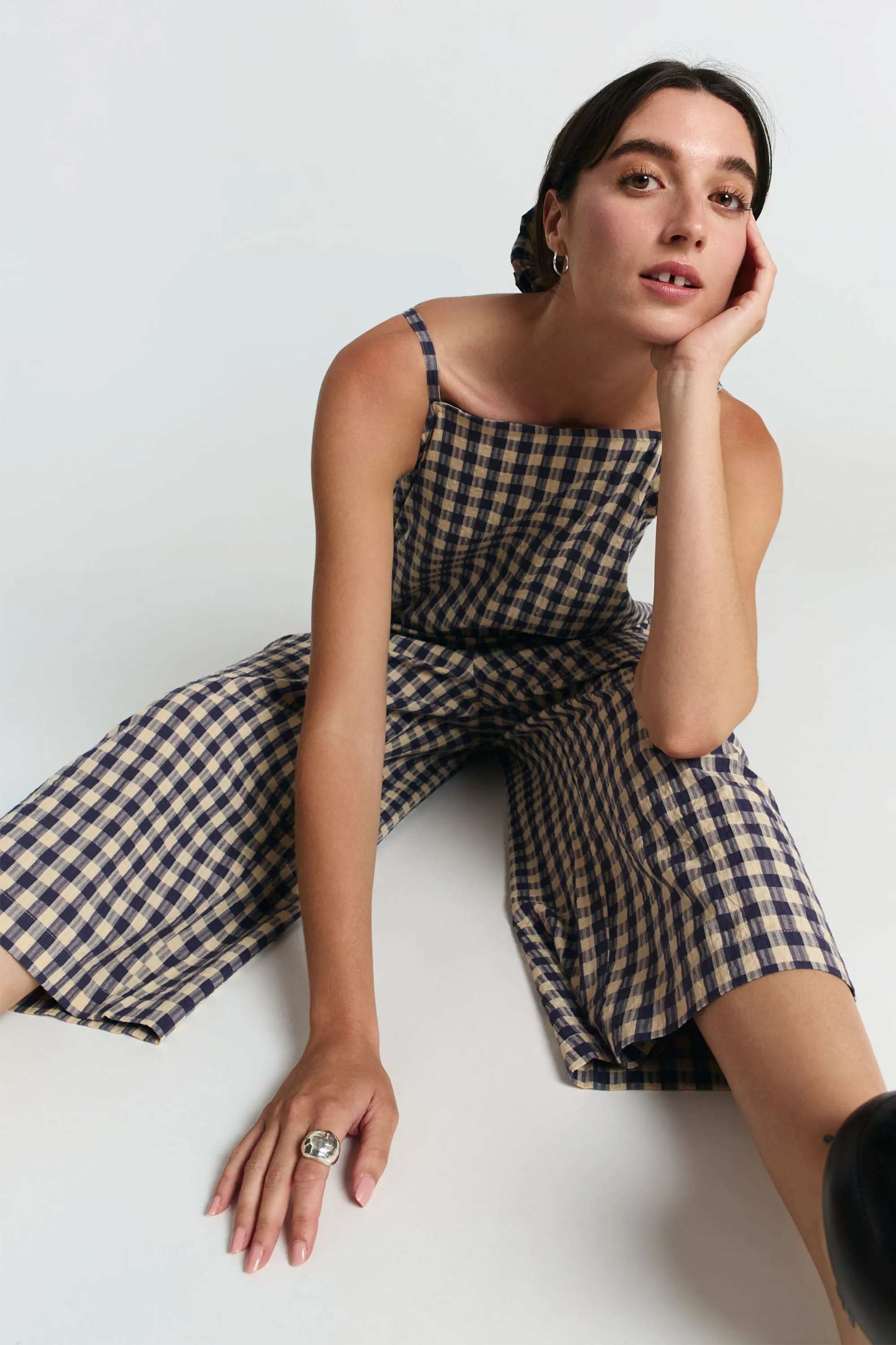 Zunil Jumpsuit Check sold by Ivalo.com