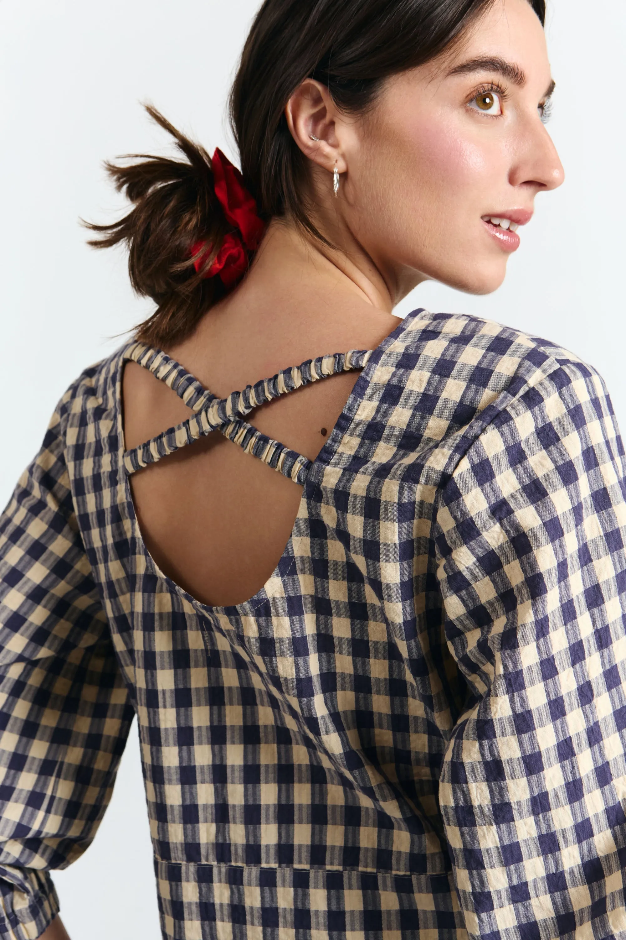 Xalapa Blouse Check sold by Ivalo.com product image thumbnail 2