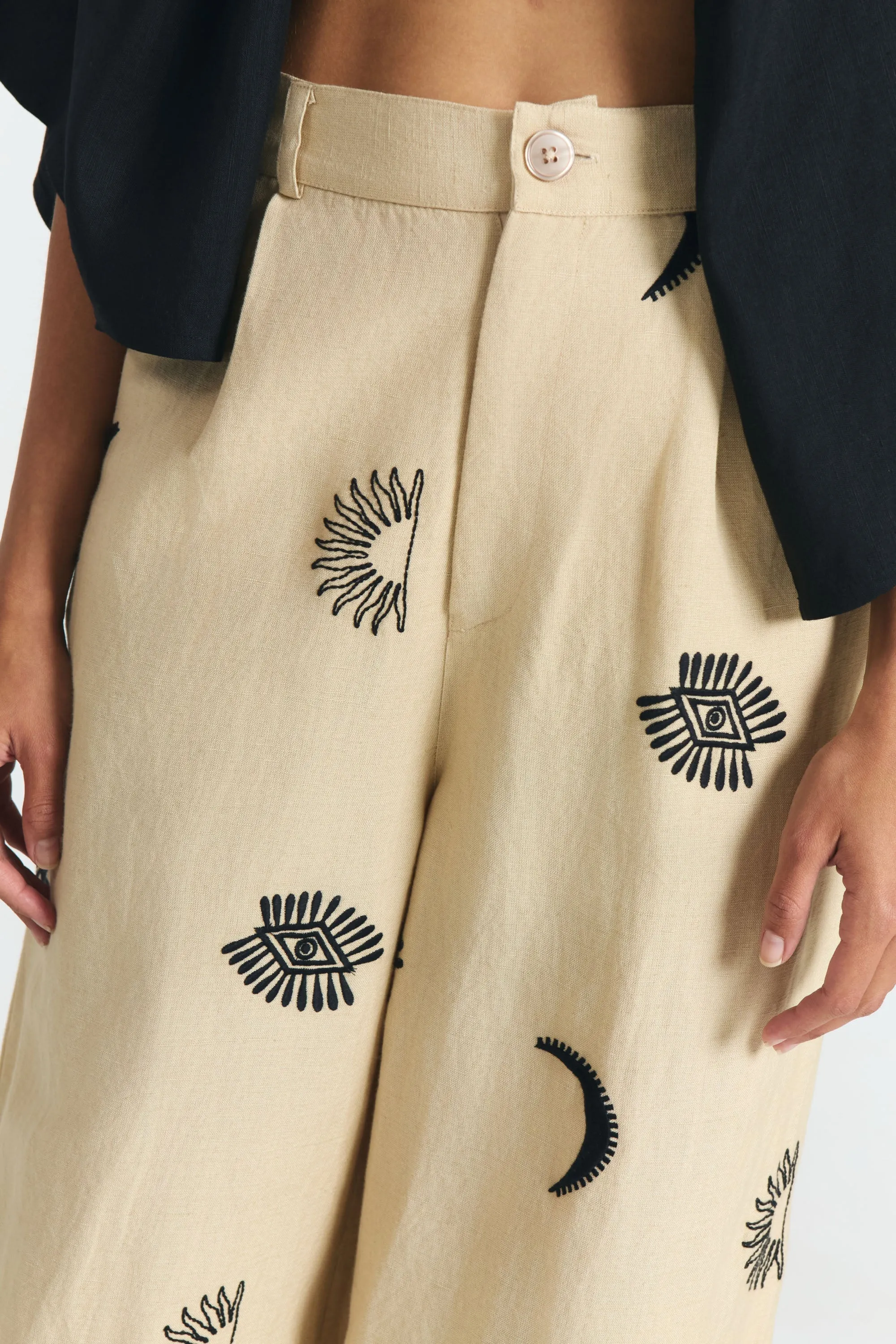 Randa Pants Embroidered Beige sold by Ivalo.com product image thumbnail 4