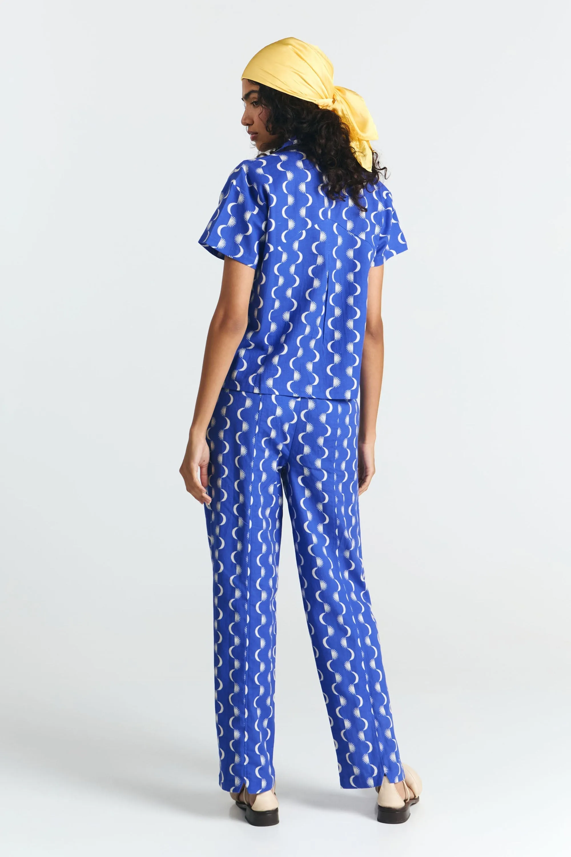 Shangha Shirt Blue Moon Print sold by Ivalo.com product image thumbnail 3