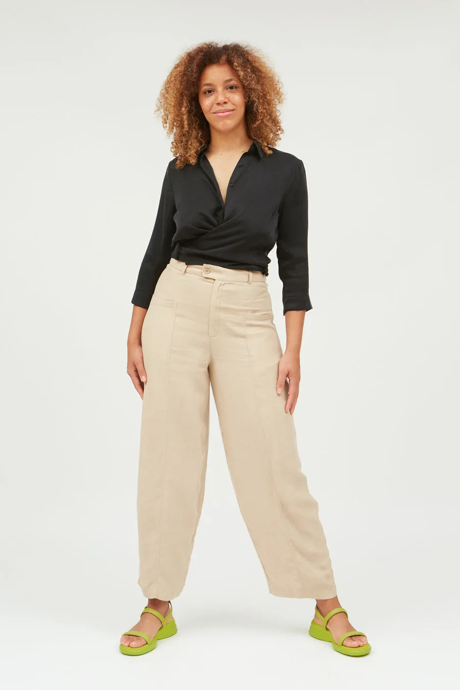 Man Pants Beige sold by Ivalo.com