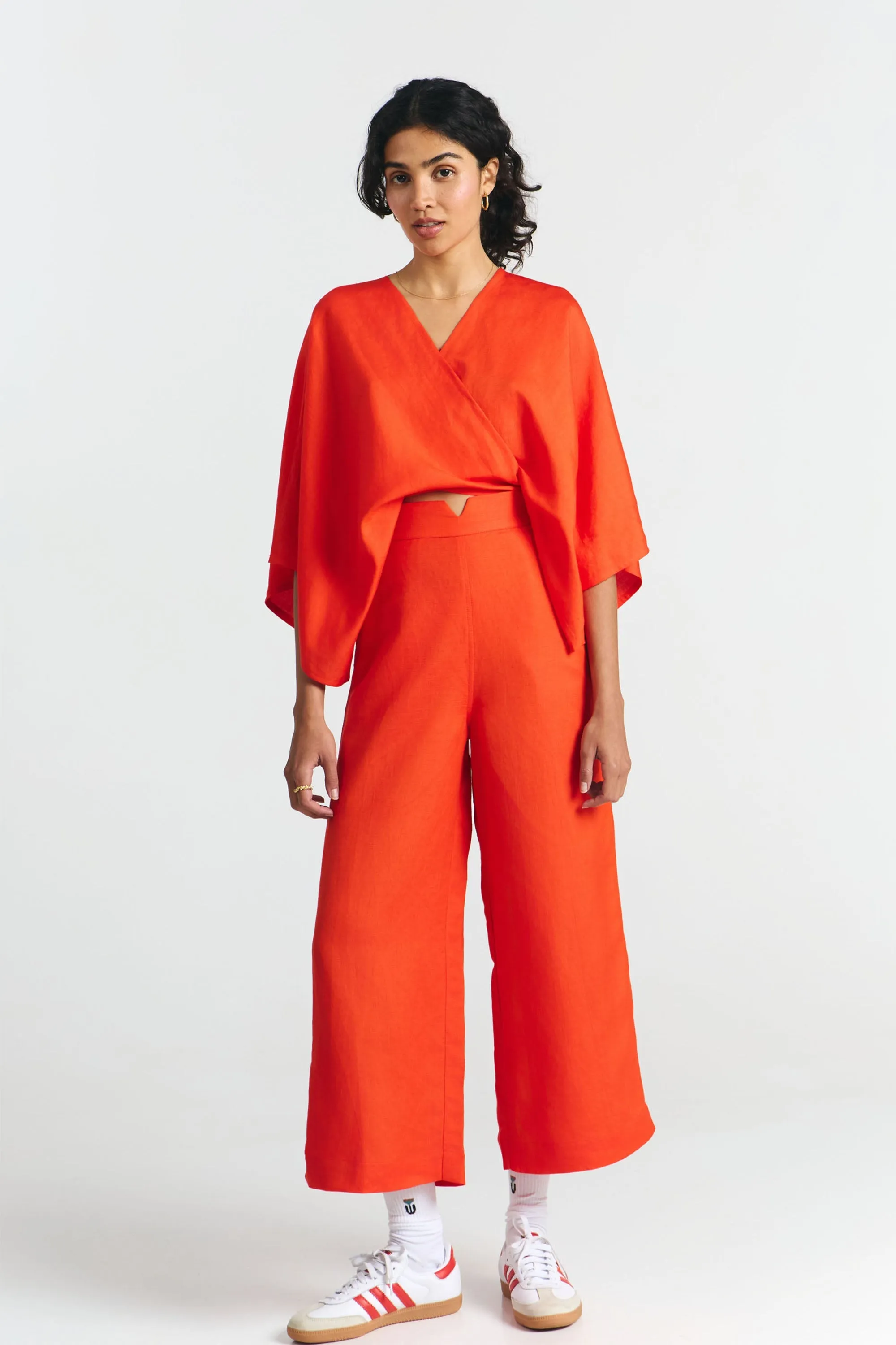 Makah Pants Red sold by Ivalo.com