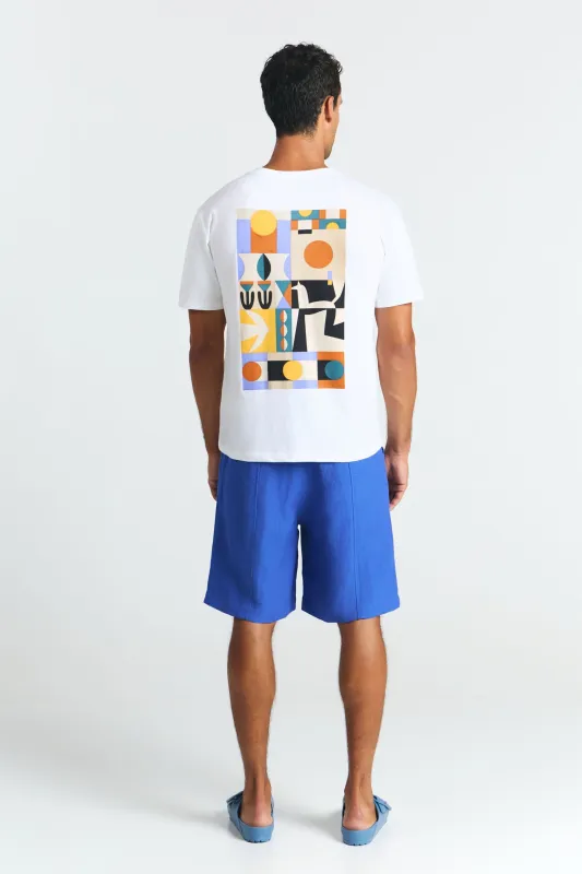 Men's Real Vibes T-Shirt White sold by Ivalo.com