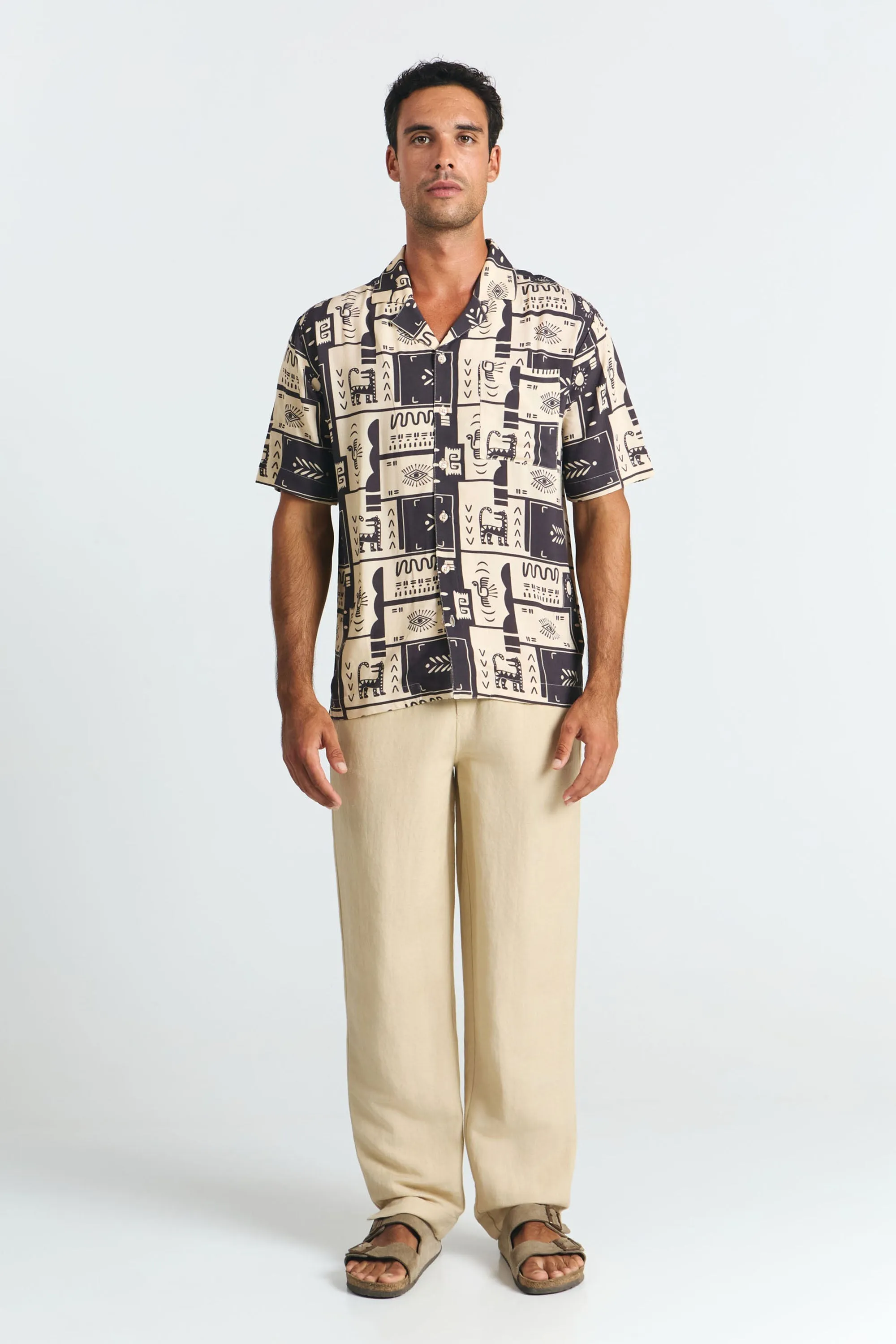 Men's Belice Shirt Ethnic Print sold by Ivalo.com