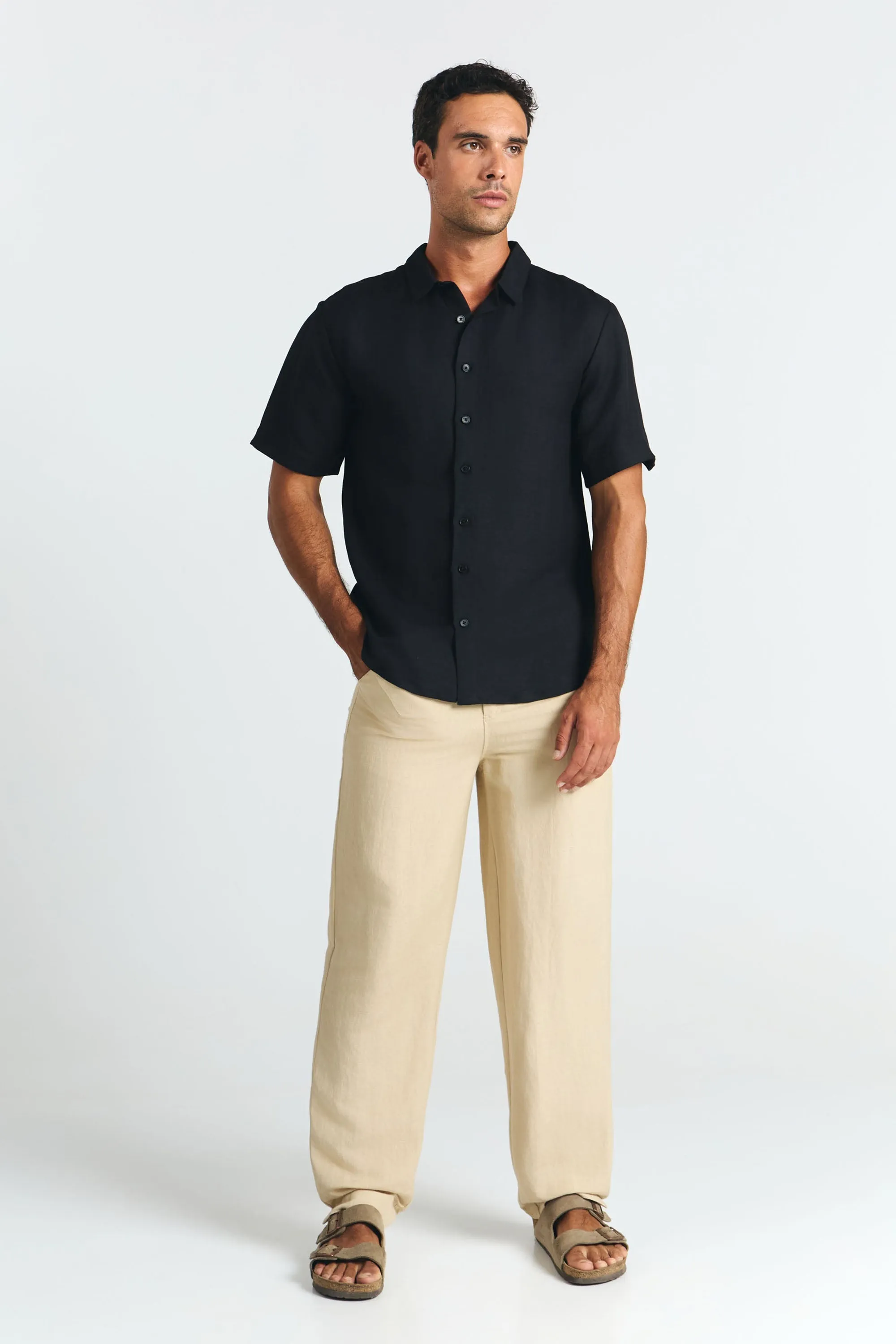 Men's Gomera Shirt Black sold by Ivalo.com