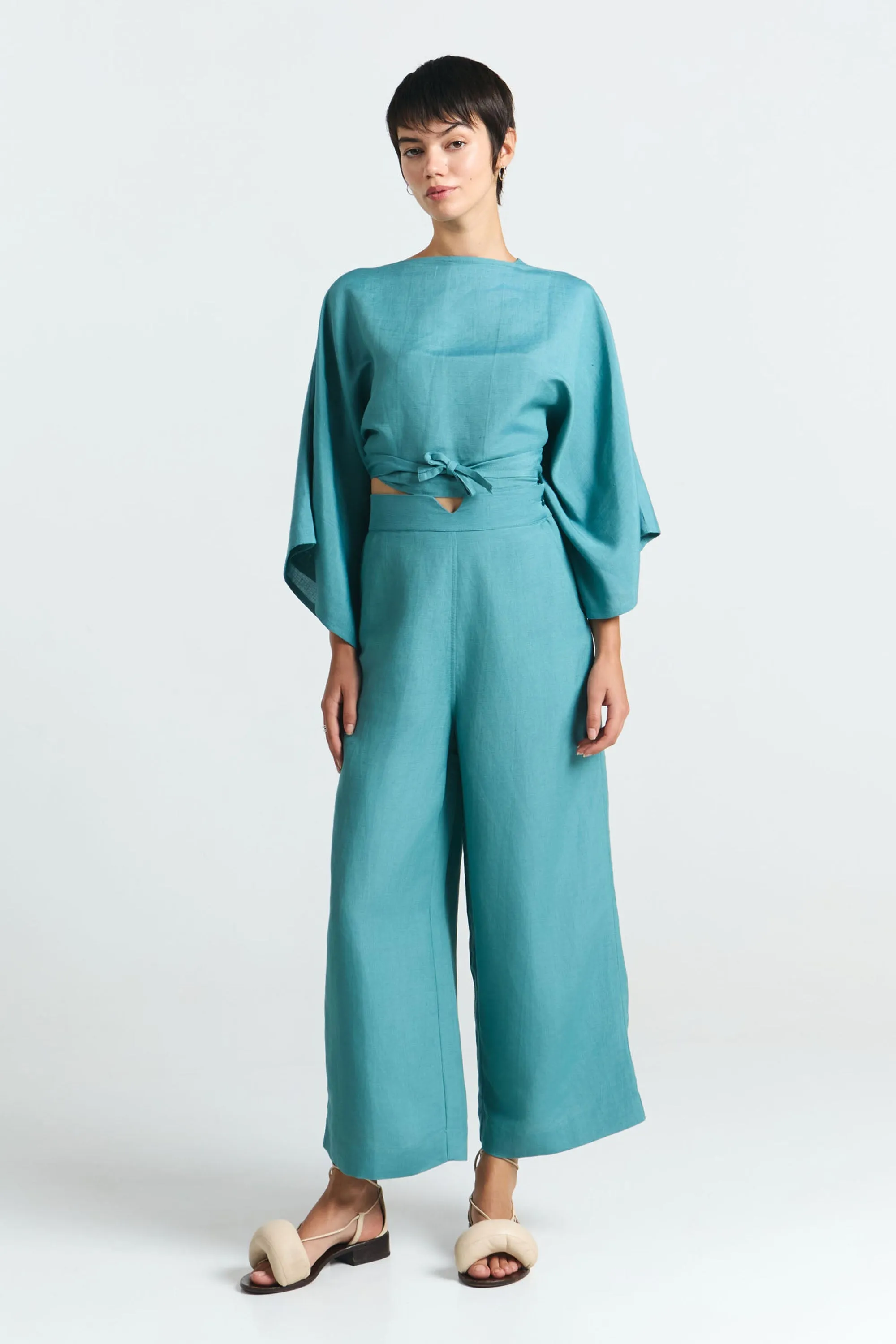 Makah Pants Blue sold by Ivalo.com