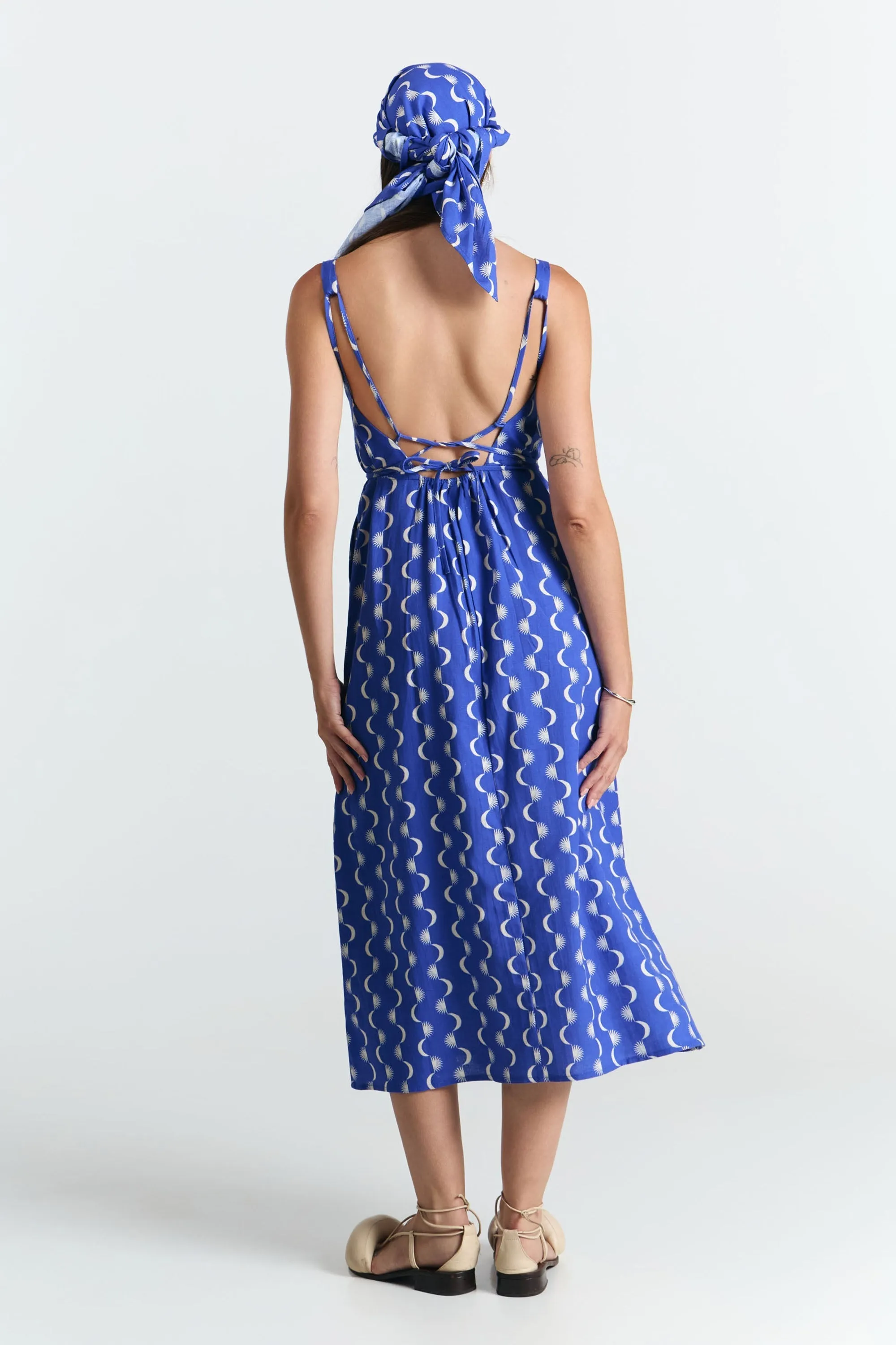 Carmen Dress Blue Moon Print sold by Ivalo.com product image thumbnail 2