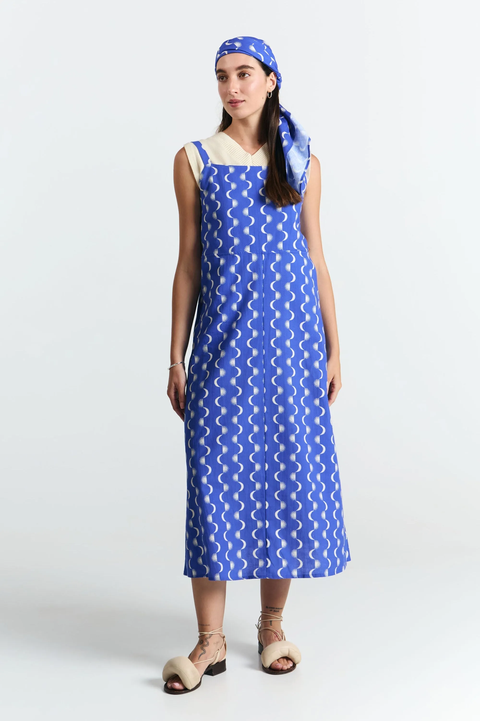 Carmen Dress Blue Moon Print sold by Ivalo.com product image thumbnail 4