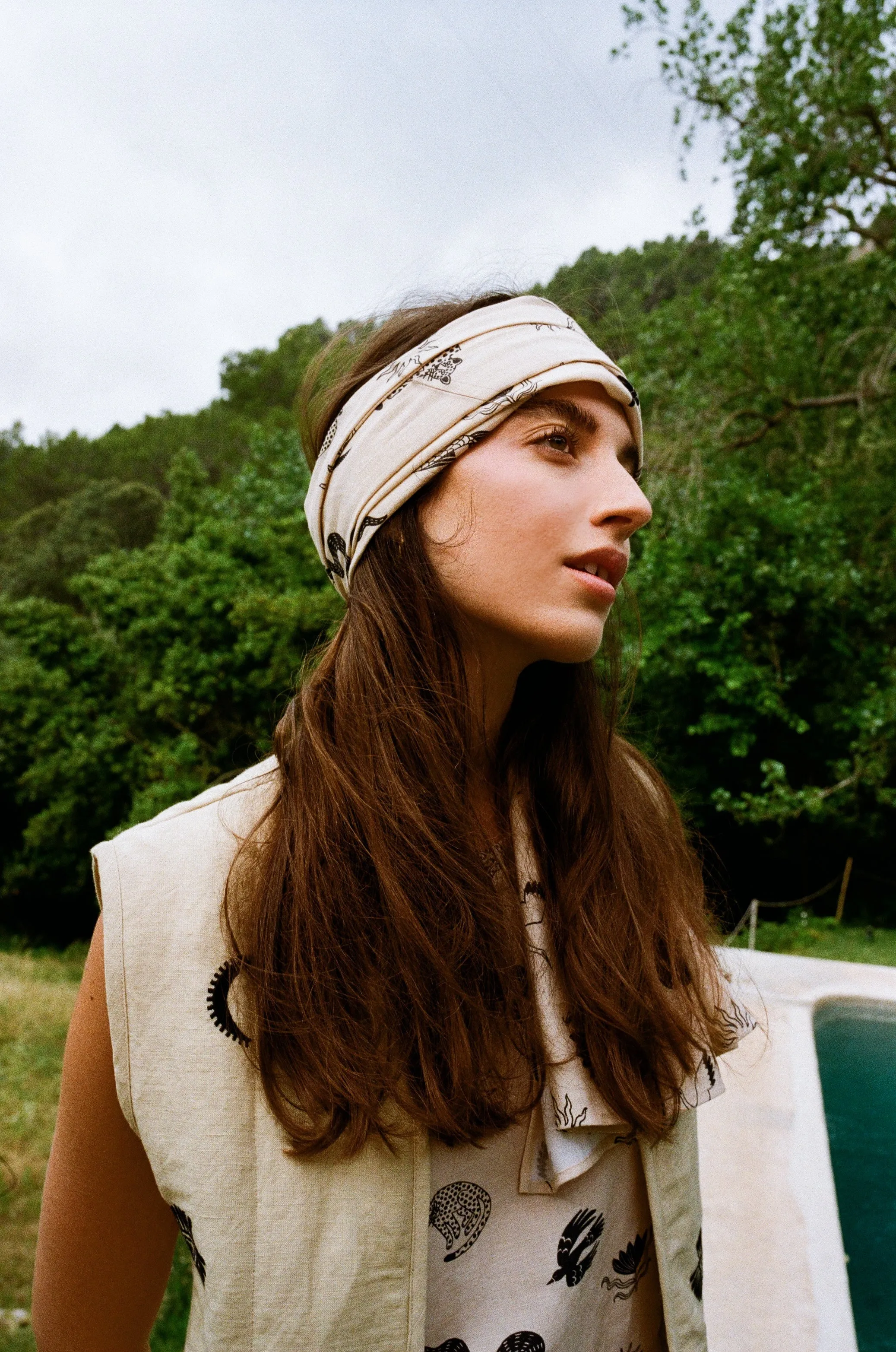 Aneto Padded Vest Embroidered Beige sold by Ivalo.com product image thumbnail 4