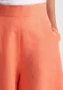 Women's Palazzo Linen Pants Melon sold by Ivalo.com