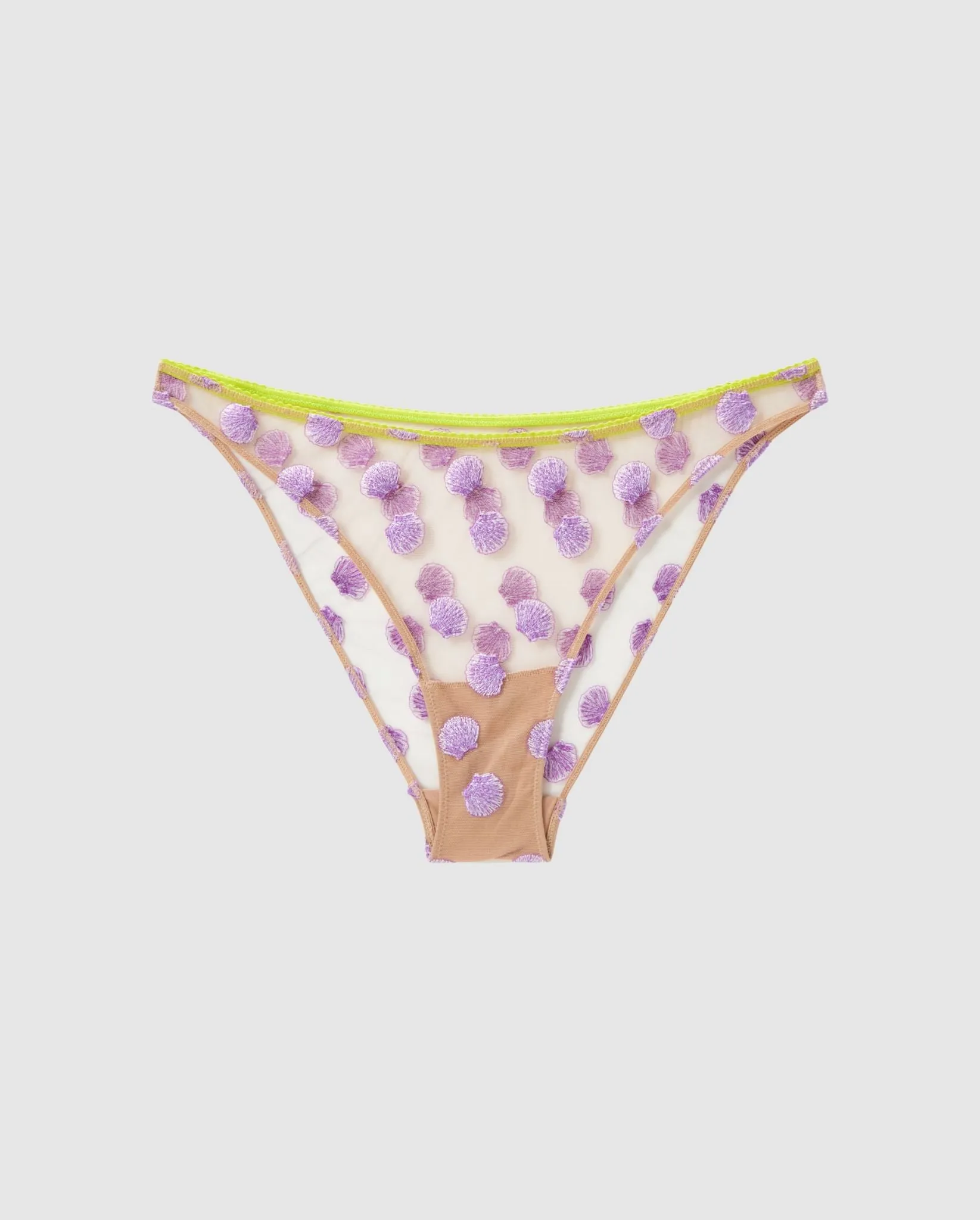 Mesh Bikini Briefs Light Warm Nude/Lilac sold by Ivalo.com