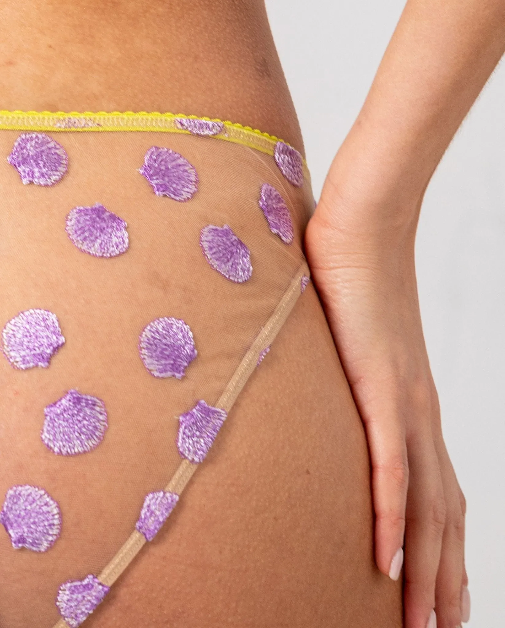 Mesh Bikini Briefs Light Warm Nude/Lilac sold by Ivalo.com product image thumbnail 4