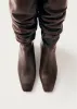 Kalila Leather Boots Brown sold by Ivalo.com