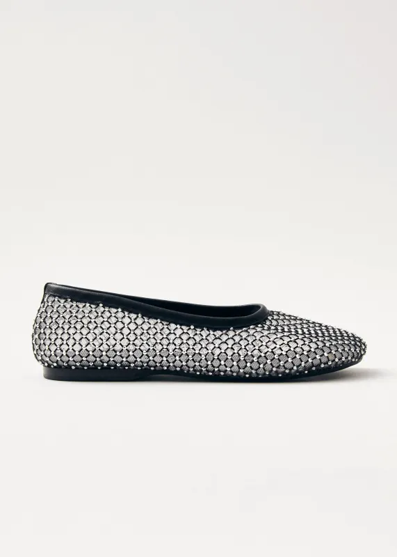 Lorain Ballet Flats Mesh Glow Black sold by Ivalo.com