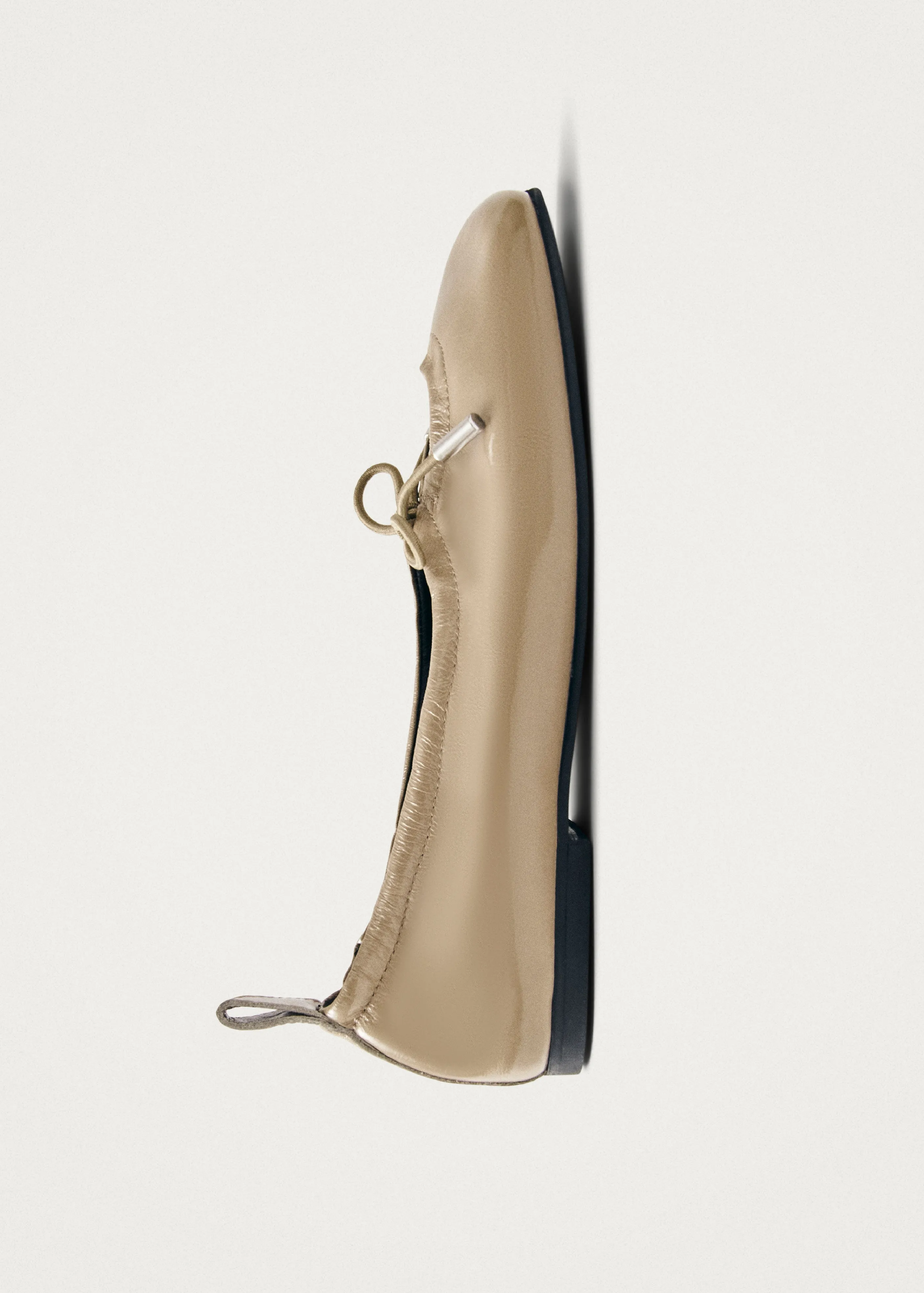 Rosalind Leather Ballet Flats Onix Beige sold by Ivalo.com product image thumbnail 4