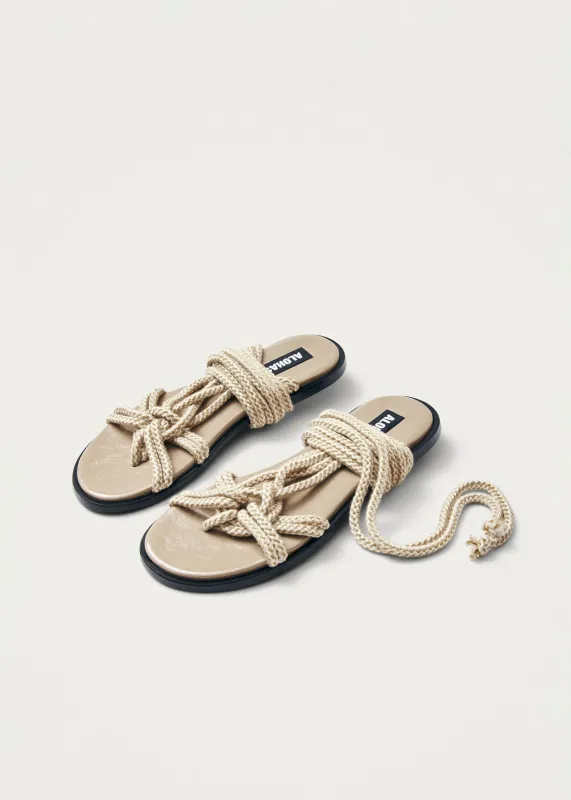 Tory Sandals Stone Beige sold by Ivalo.com