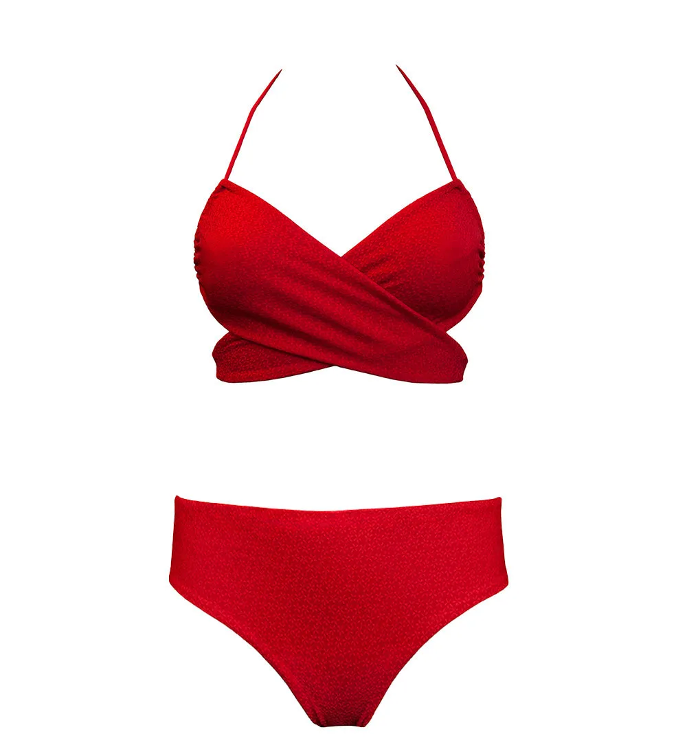 Versatile + Core Bikini Set Geranium Red sold by Ivalo.com product image thumbnail 4