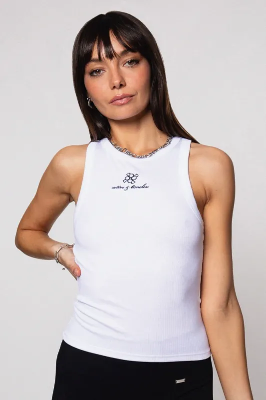 ★codegraphy★ Overfit ARC Logo Sleeveless White CBDUUTX001W MUSINSA公式 | Codegraphy Overfit ARC logo sleeveless_white
