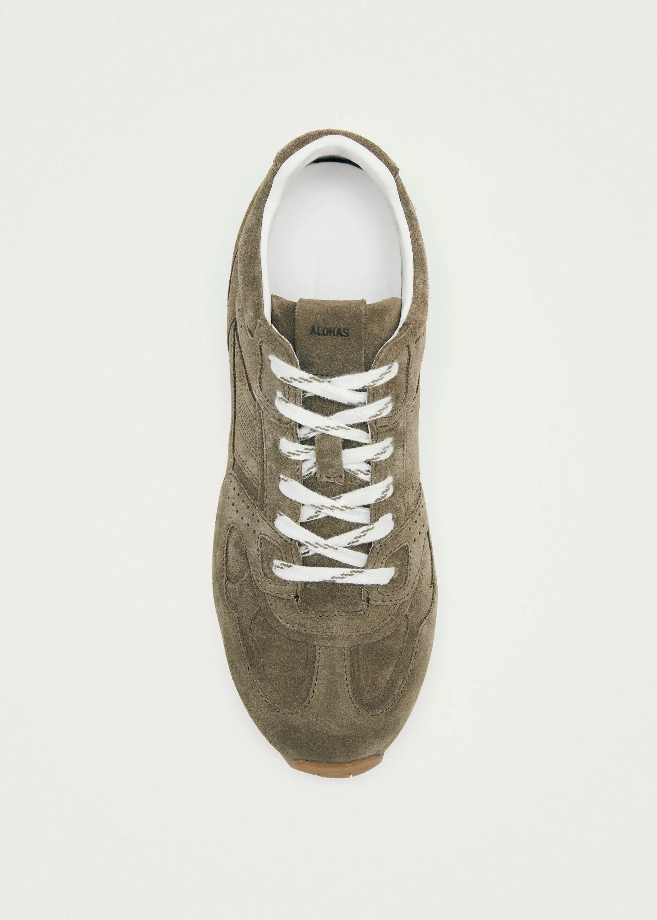 Tb.56 Leather Sneakers Suede Khaki sold by Ivalo.com product image thumbnail 4