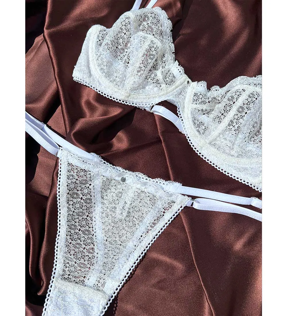Saga Underwear String Set White sold by Ivalo.com product image thumbnail 3