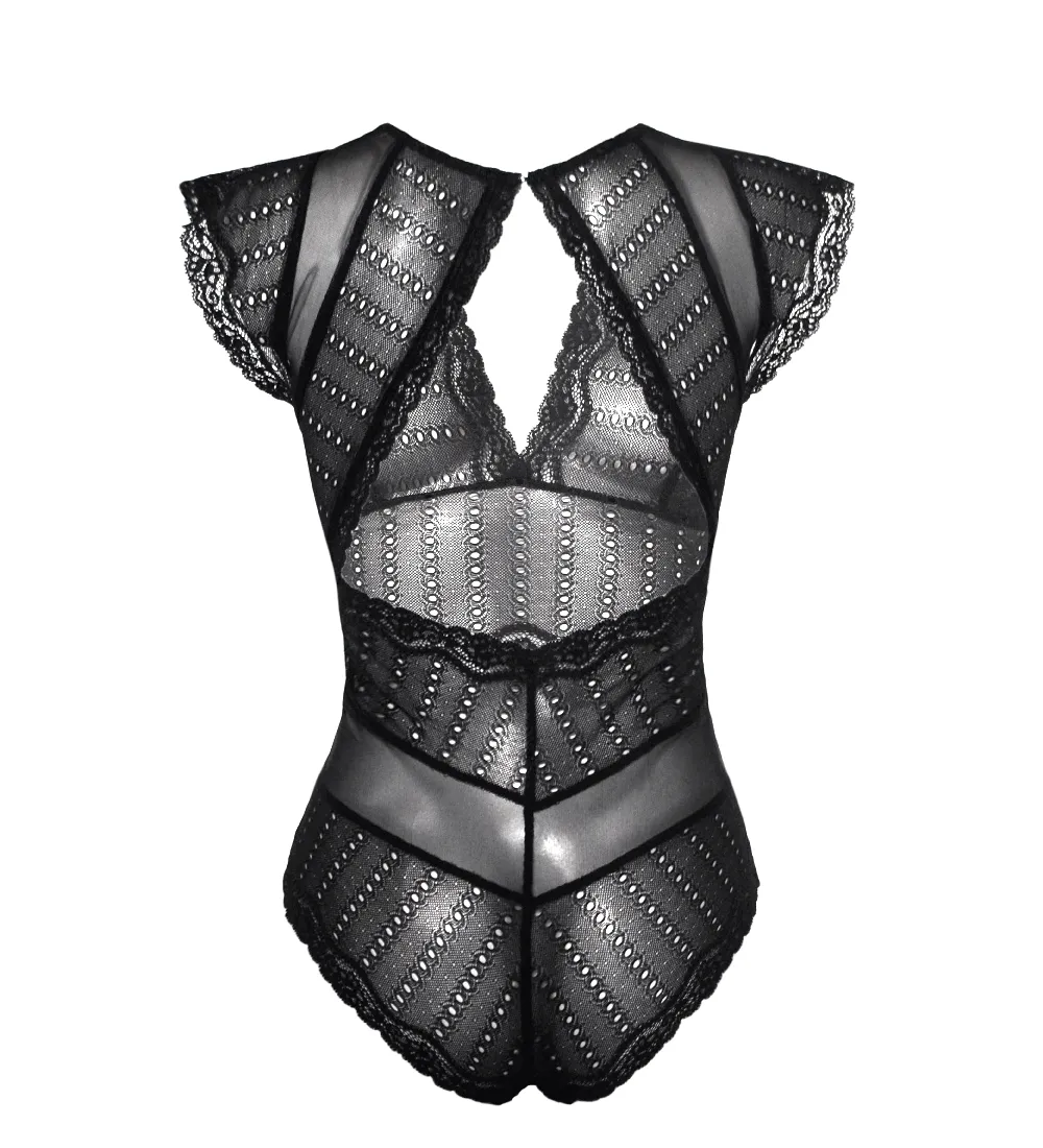 Amara Bodysuit Black Eyelet sold by Ivalo.com product image thumbnail 2