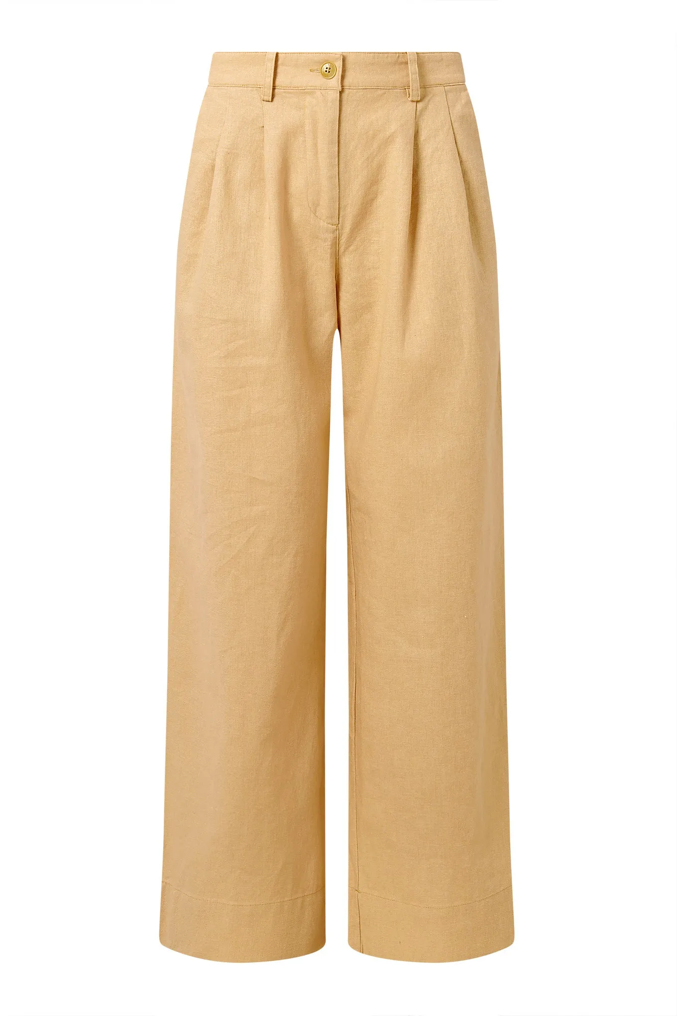 Lion Linen/Organic Cotton Trousers Sand sold by Ivalo.com product image thumbnail 2