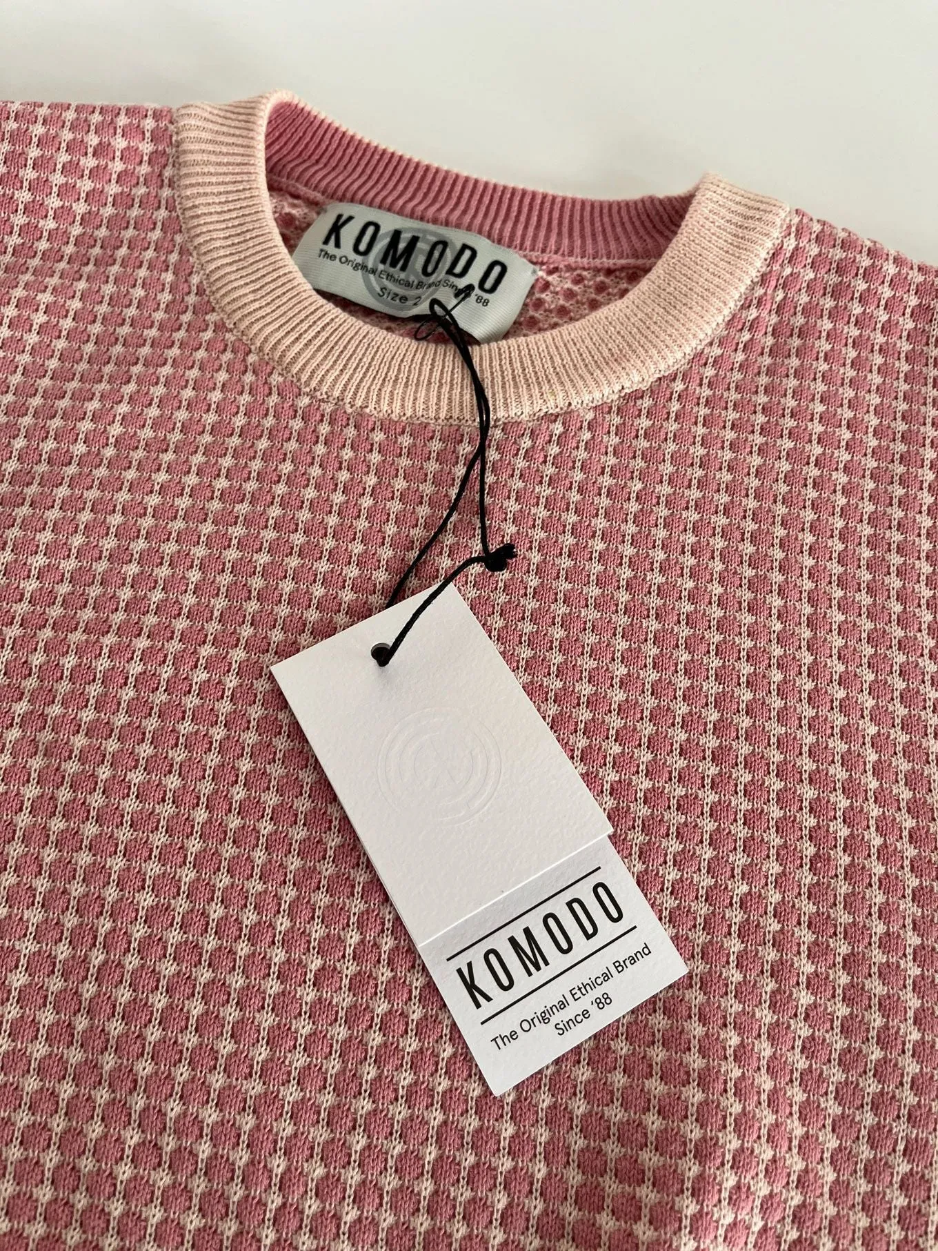 Hana Organic Cotton Jumper Pink sold by Ivalo.com product image thumbnail 3