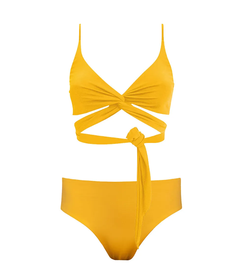 Lin + Core Bikini Set Yellow sold by Ivalo.com product image thumbnail 3