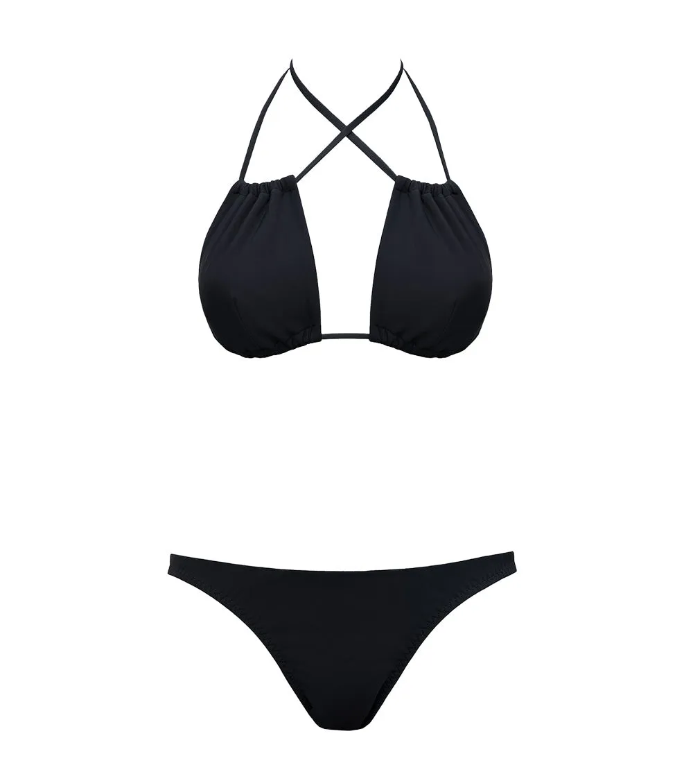 Low Versatile + Core Low Bikini Set Black sold by Ivalo.com