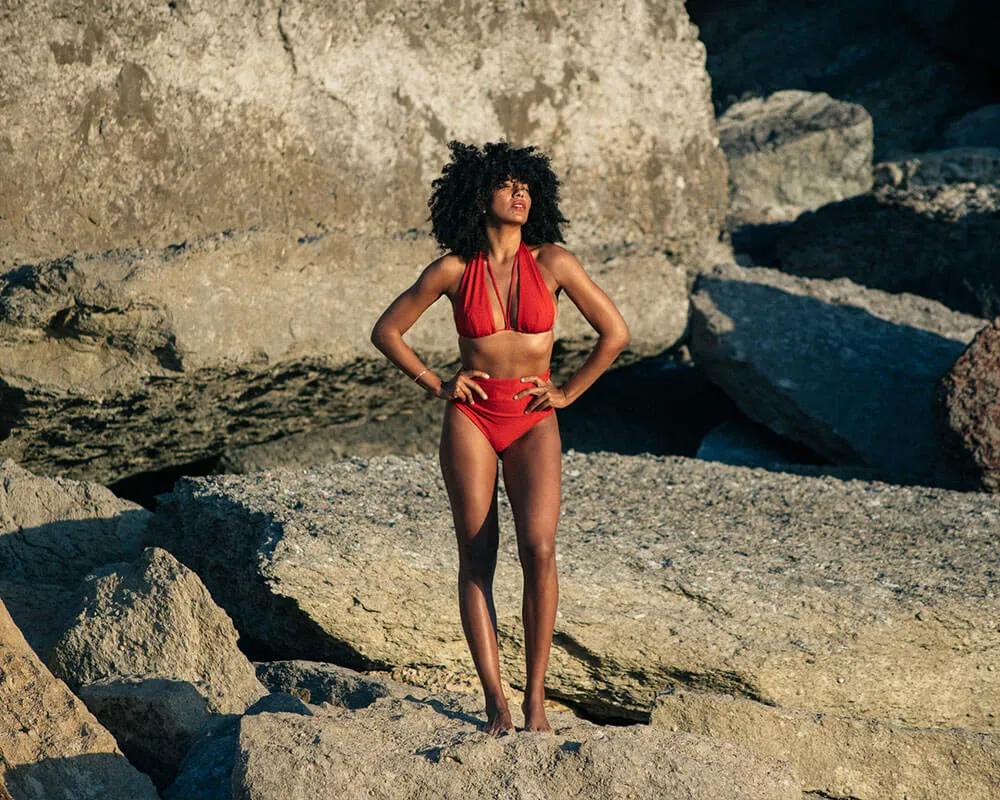 Core High Bikini Bottom Geranium Red sold by Ivalo.com product image thumbnail 3