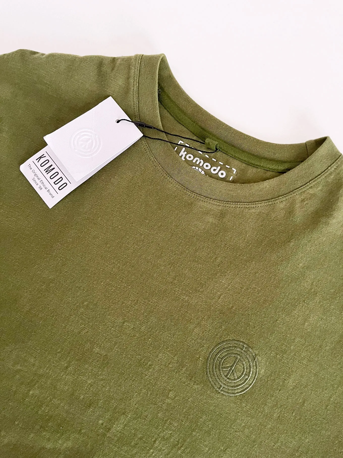 Kin Organic Cotton T-Shirt Green sold by Ivalo.com product image thumbnail 2