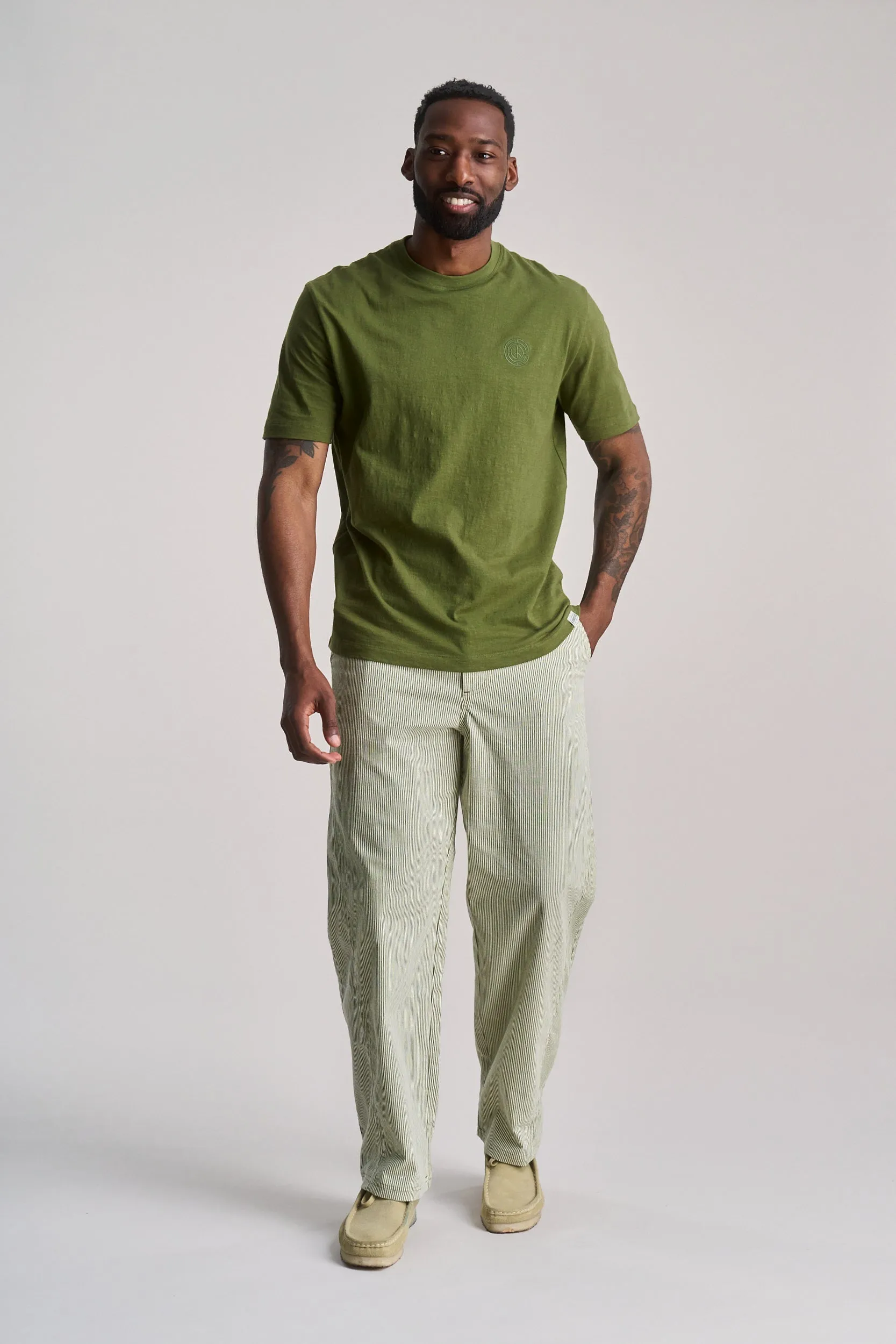Kin Organic Cotton T-Shirt Green sold by Ivalo.com product image thumbnail 4