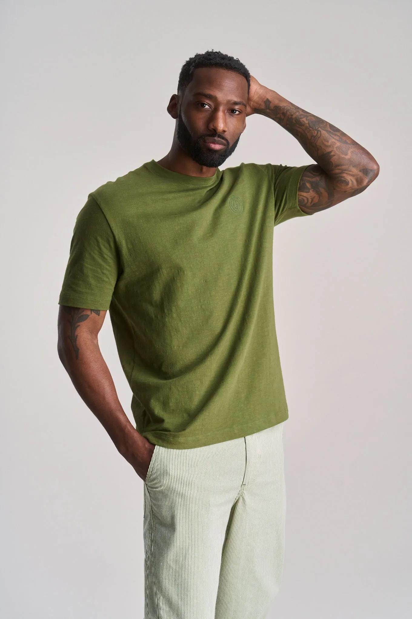 Kin Organic Cotton T-Shirt Green sold by Ivalo.com