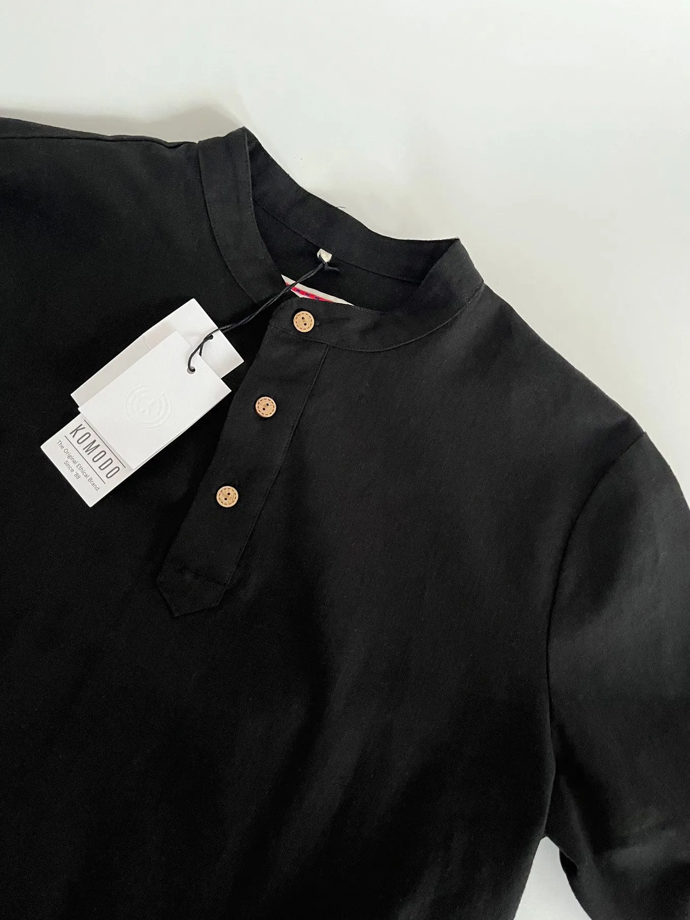 Elijah Linen/Cotton Shirt Black sold by Ivalo.com product image thumbnail 4